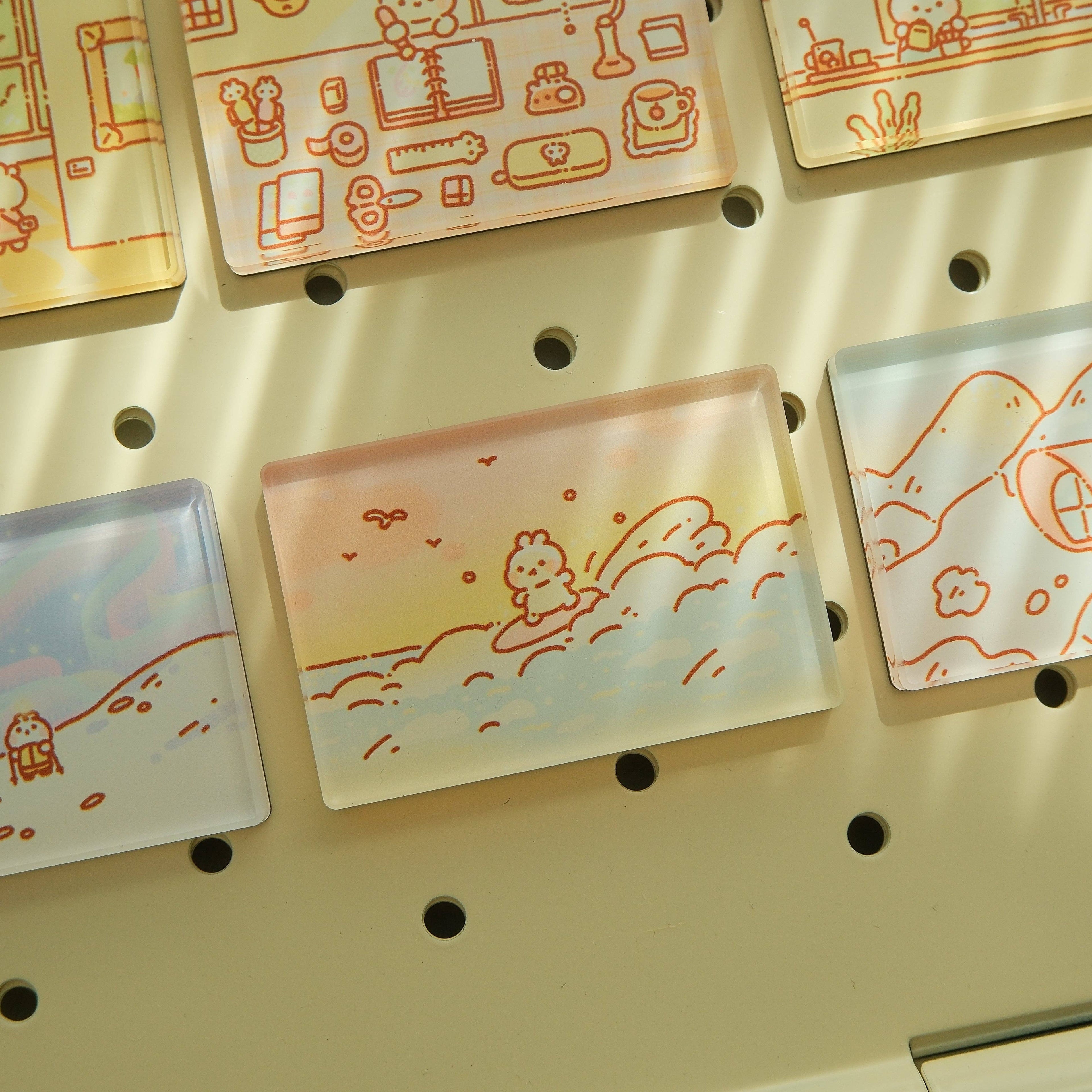 Bunnies Magnets - Outdoor & Homebody Collection
