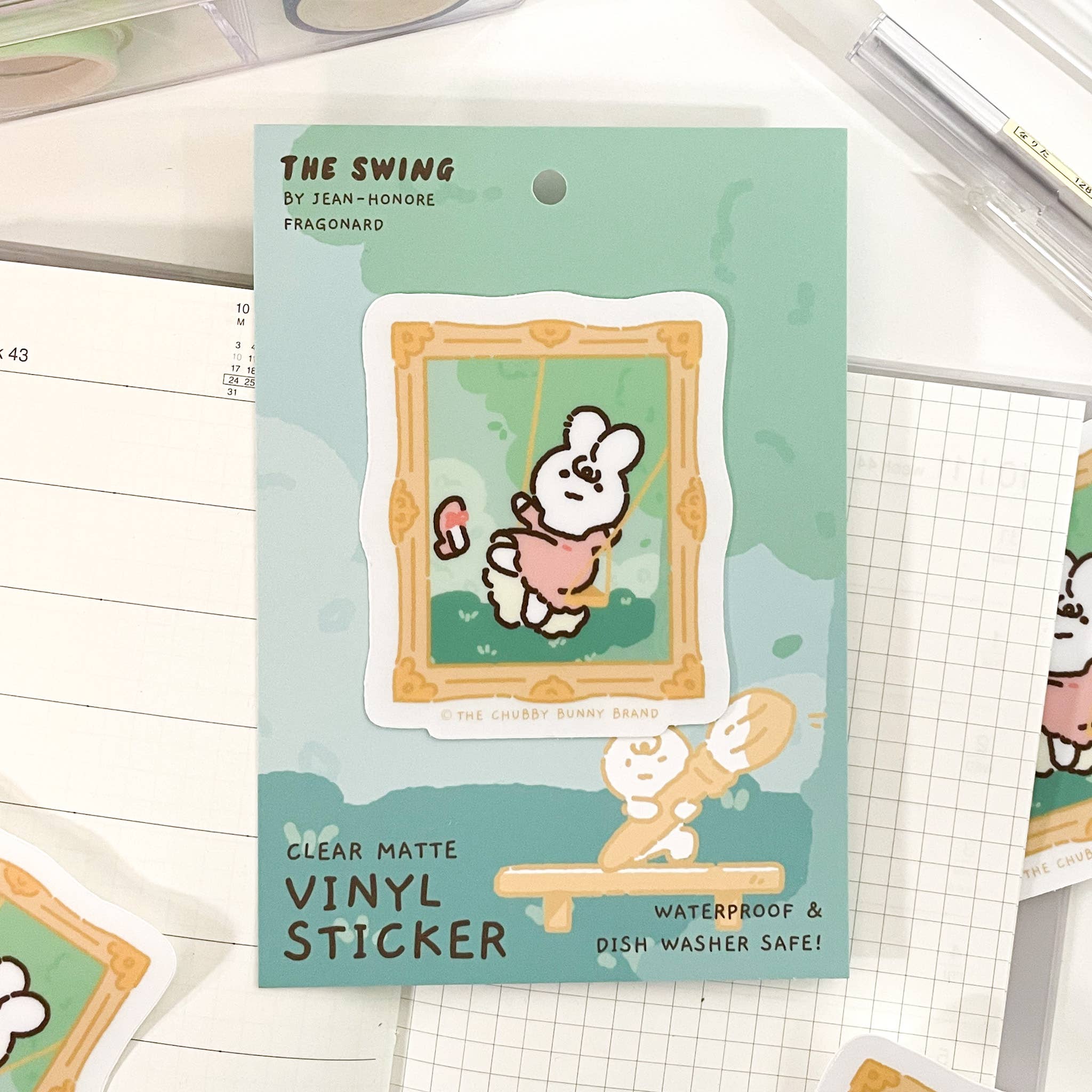 The Swing Vinyl Sticker