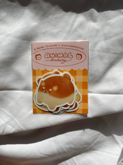 Animal Bakery Sticker Pack