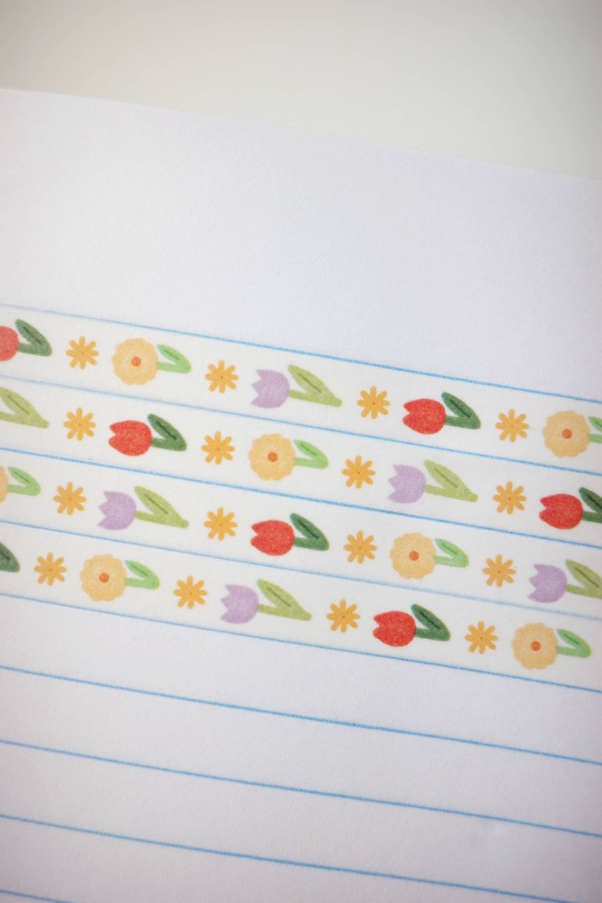 Garden blooms • washi tape