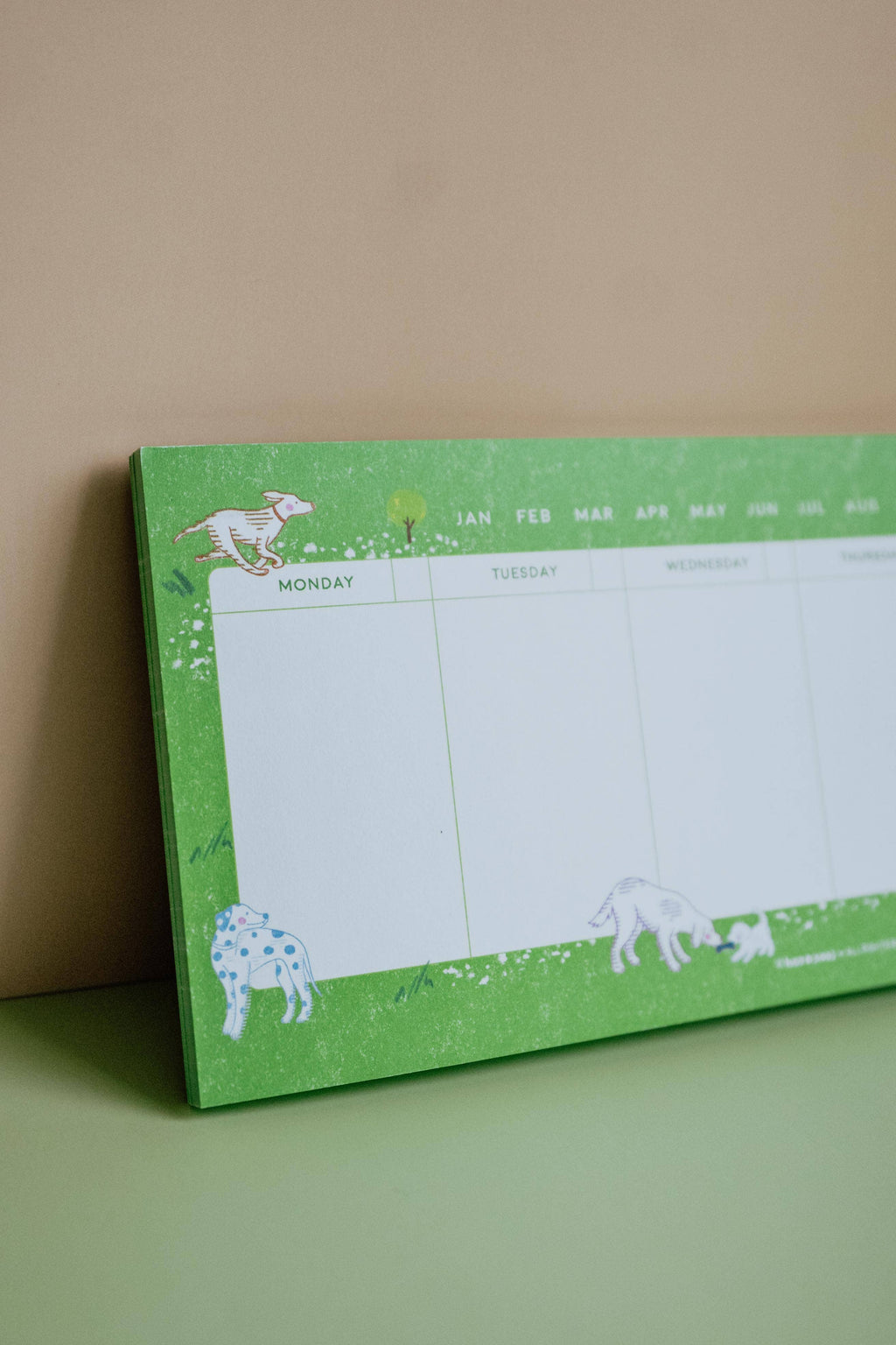 Dog Days Weekly Planner