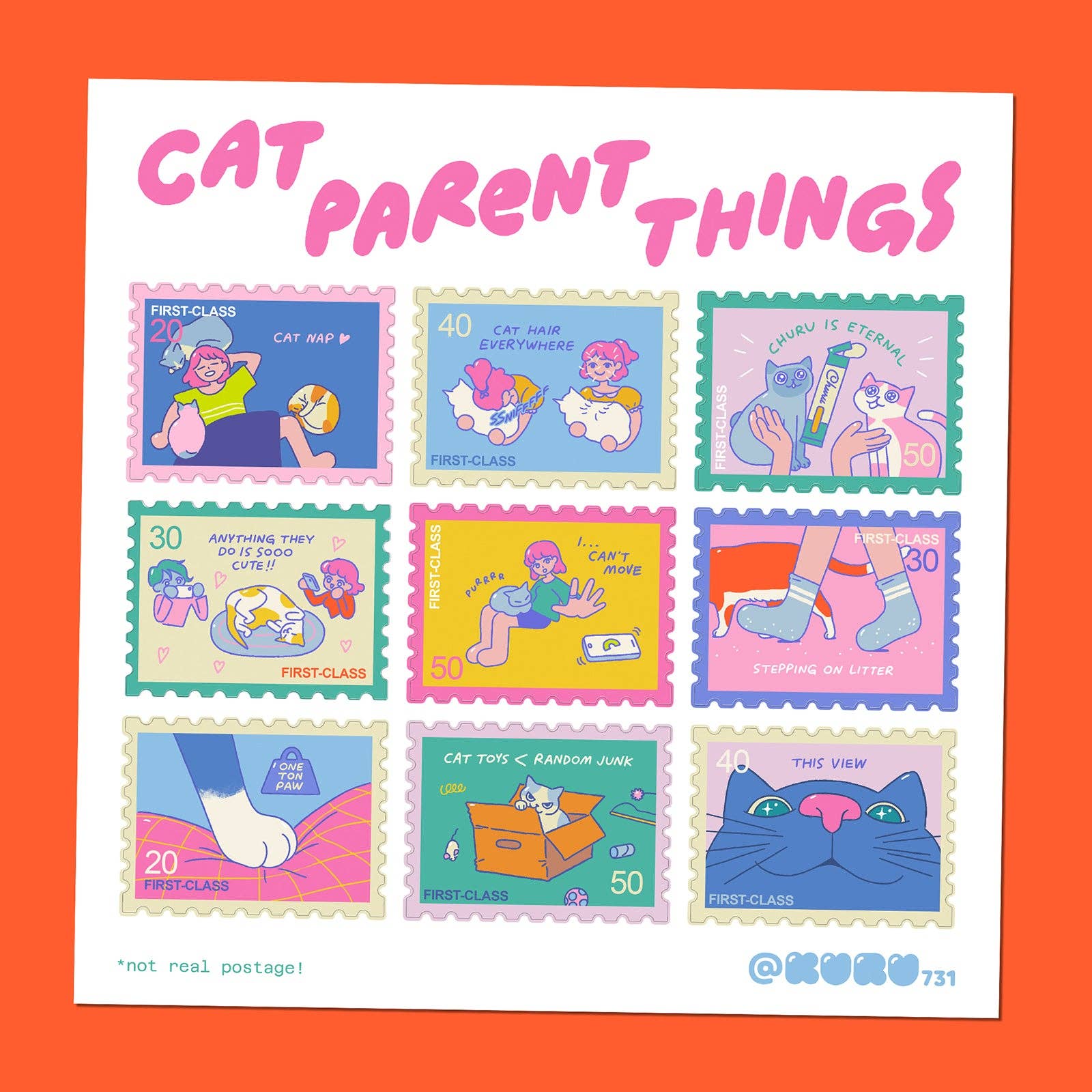 Responsibilities Stamp Washi Tape