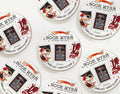Book Wyrm Stamp Washi Tape