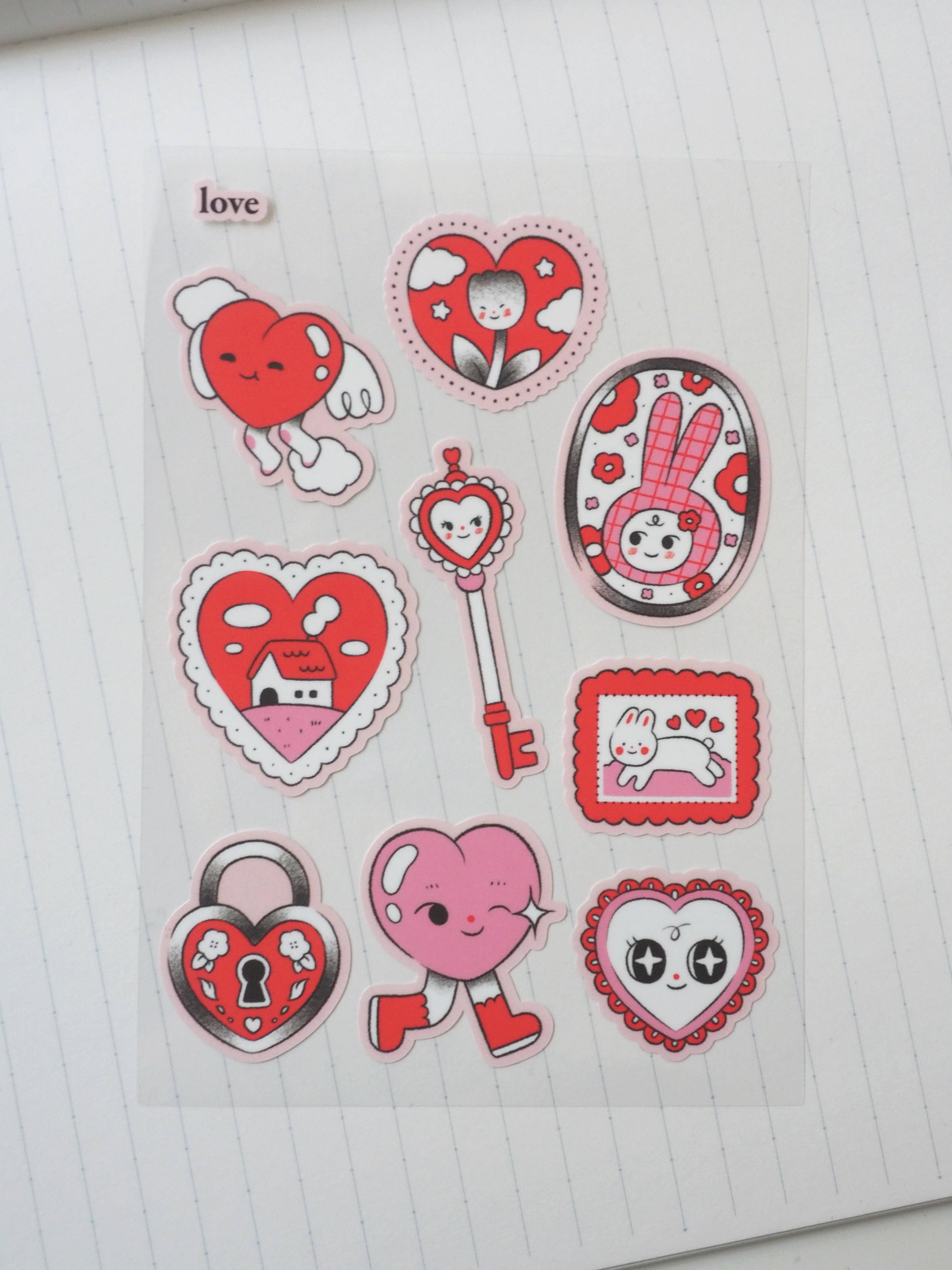 Love • Sticker Sheet