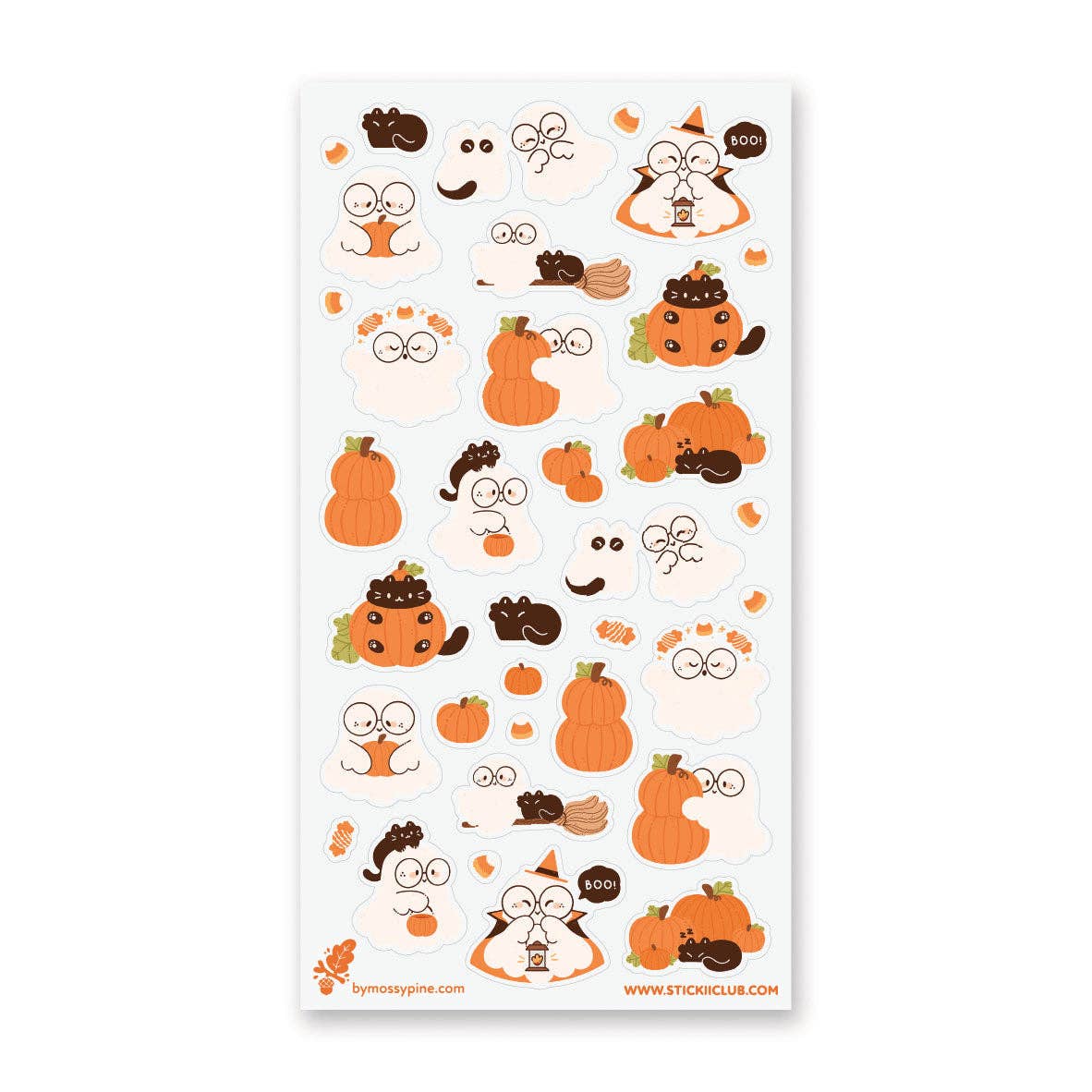 Pumpkin Patch Cuties Sticker Sheet