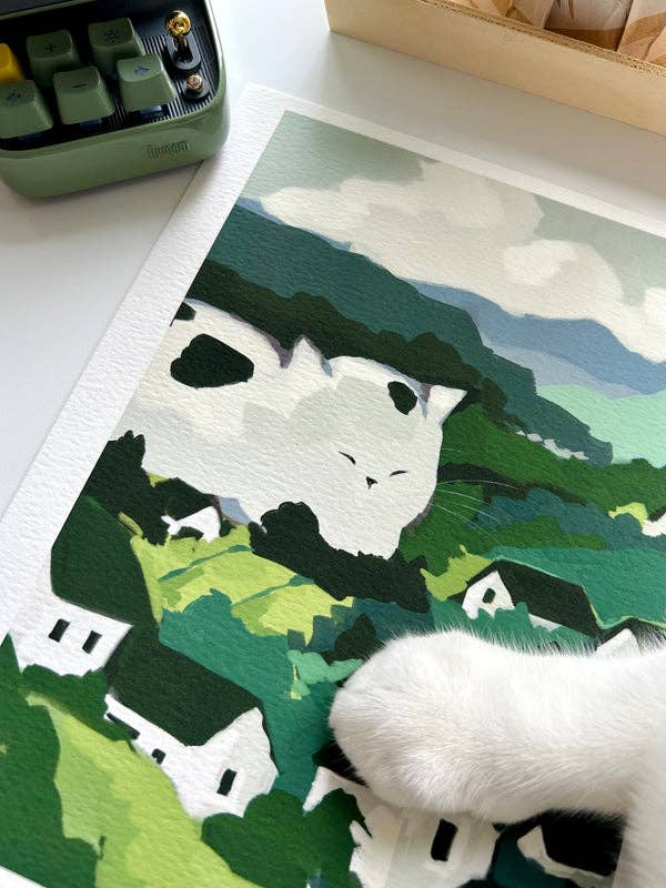 Kitty Art Print