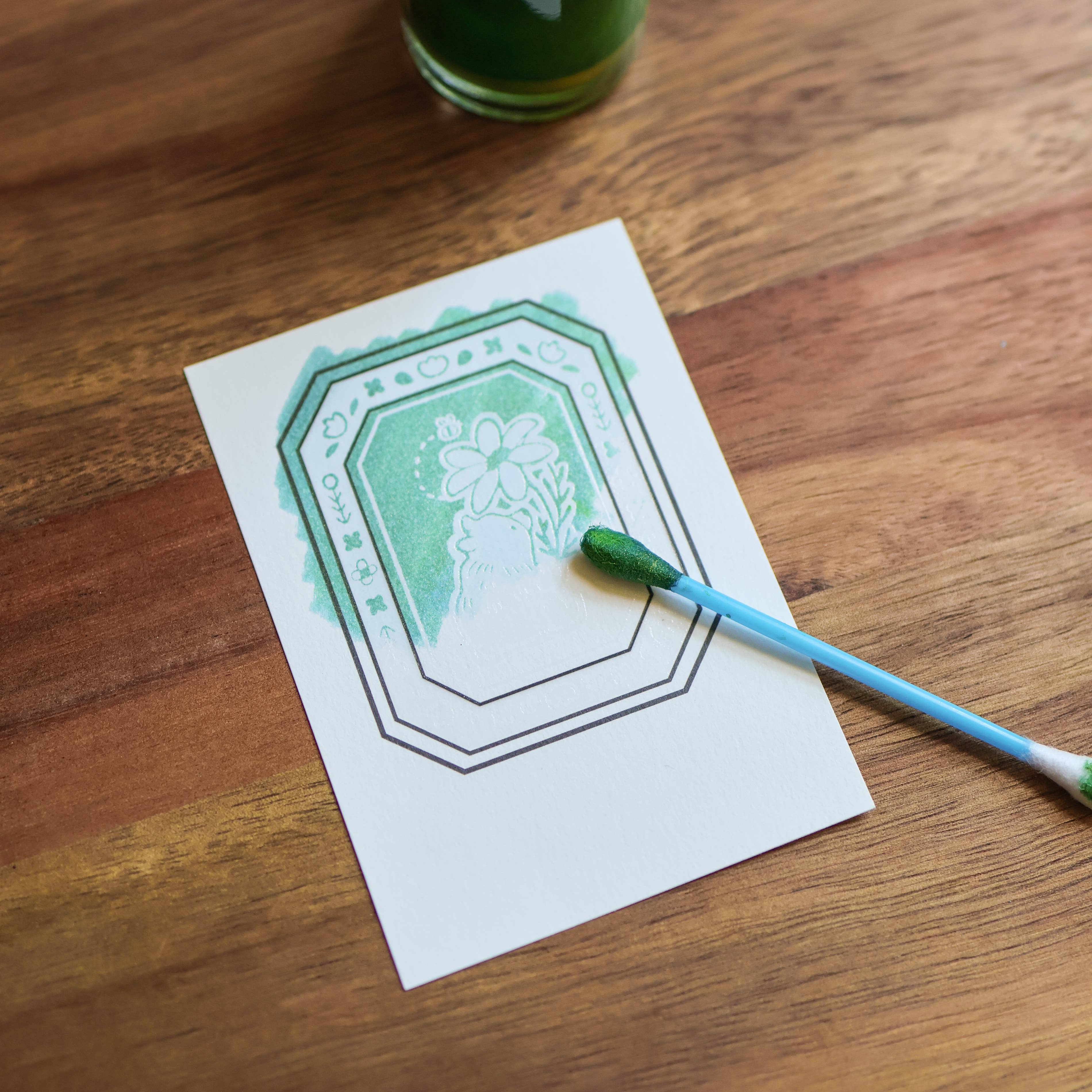 Flower Tales Ink Cards