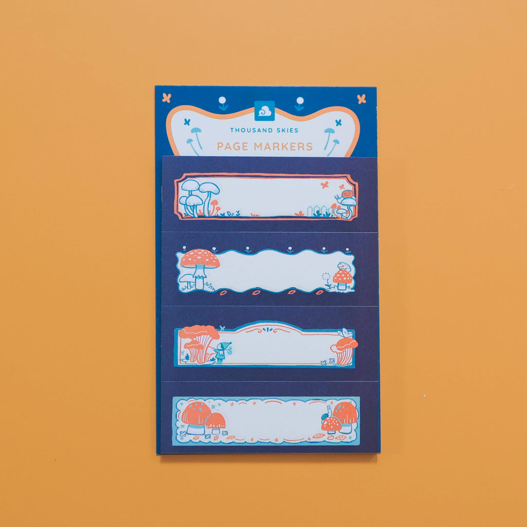 Page Markers - Little Mushroom