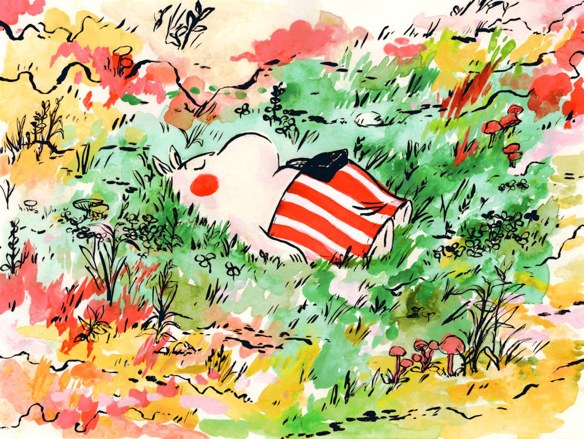 Print - "Moominmama Dreaming"