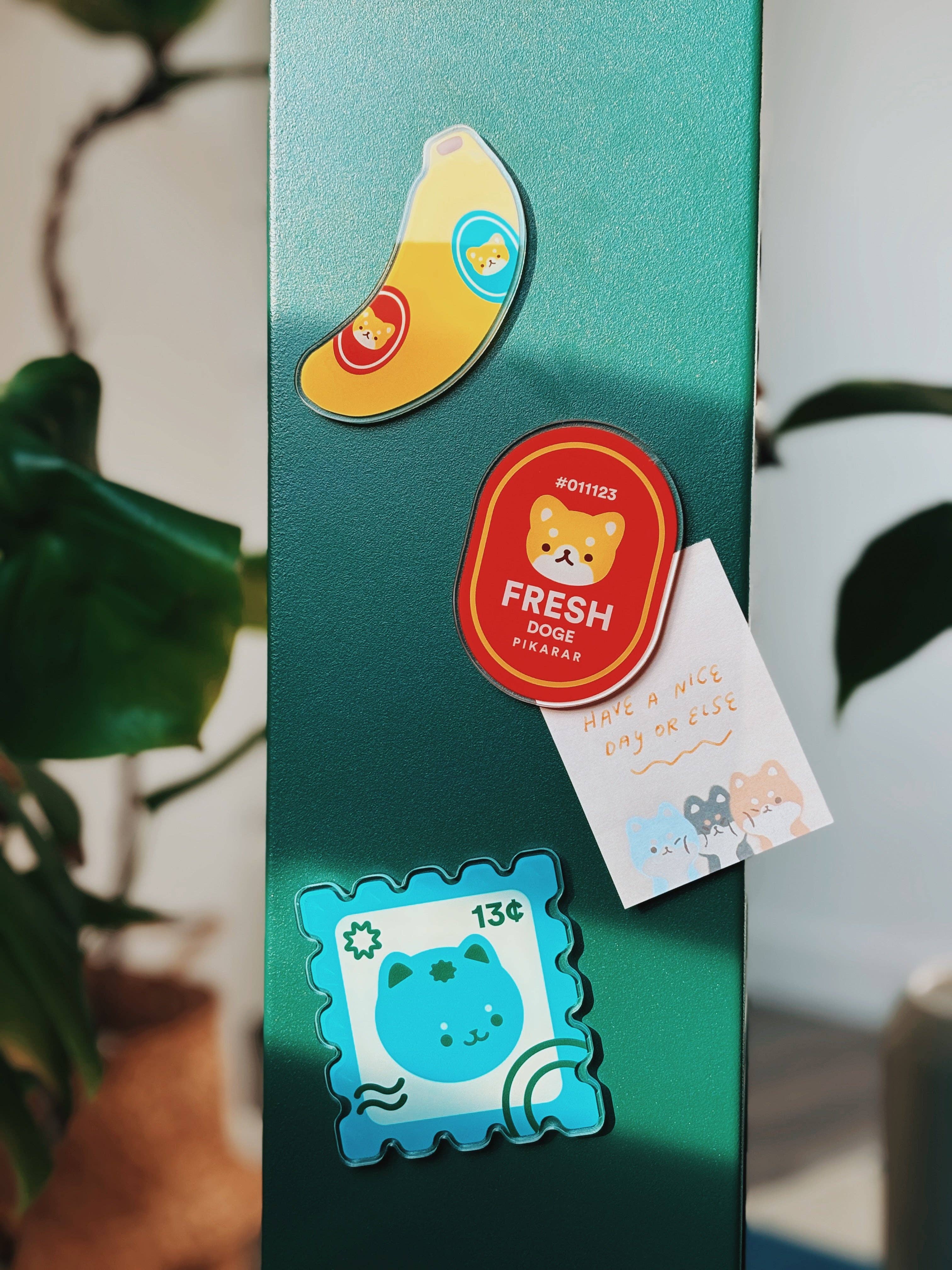 Pikarar Magnets ✦ Fruit Stickers