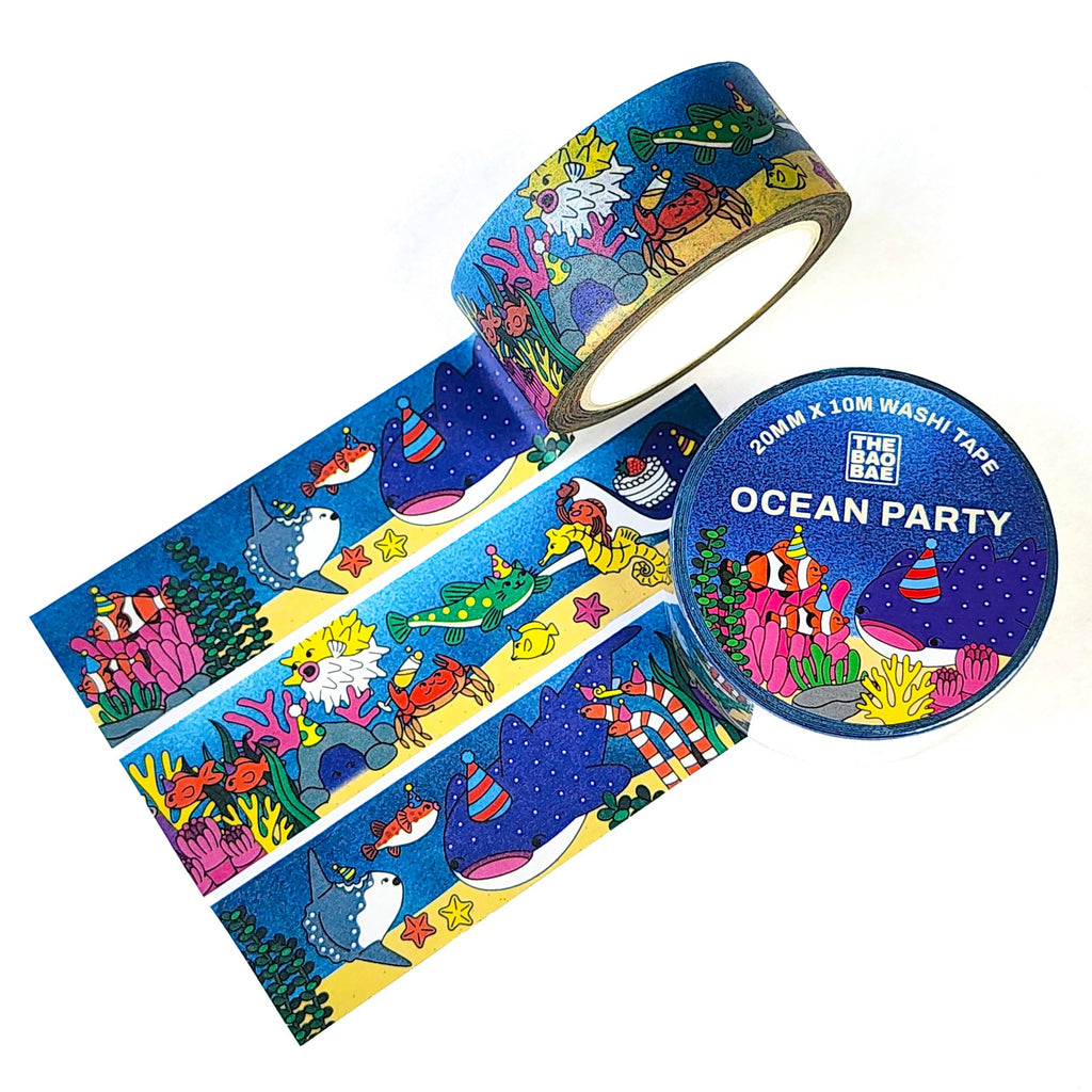 Ocean Party Washi Tape