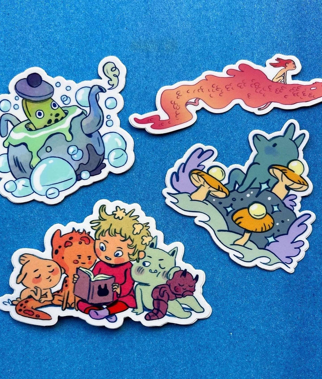 Bedtime Story Sticker
