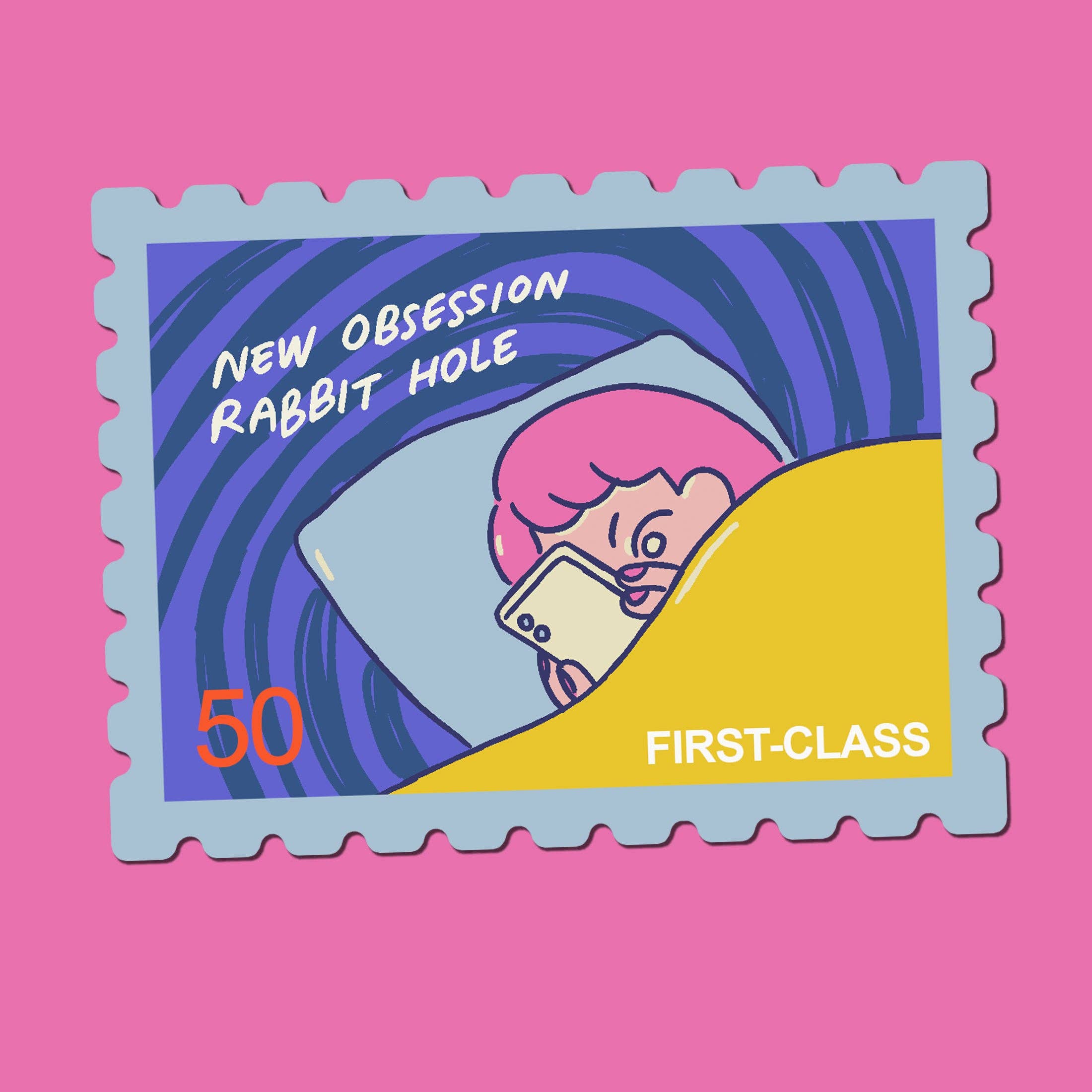 Fandom Things Stamp Sticker Sheet