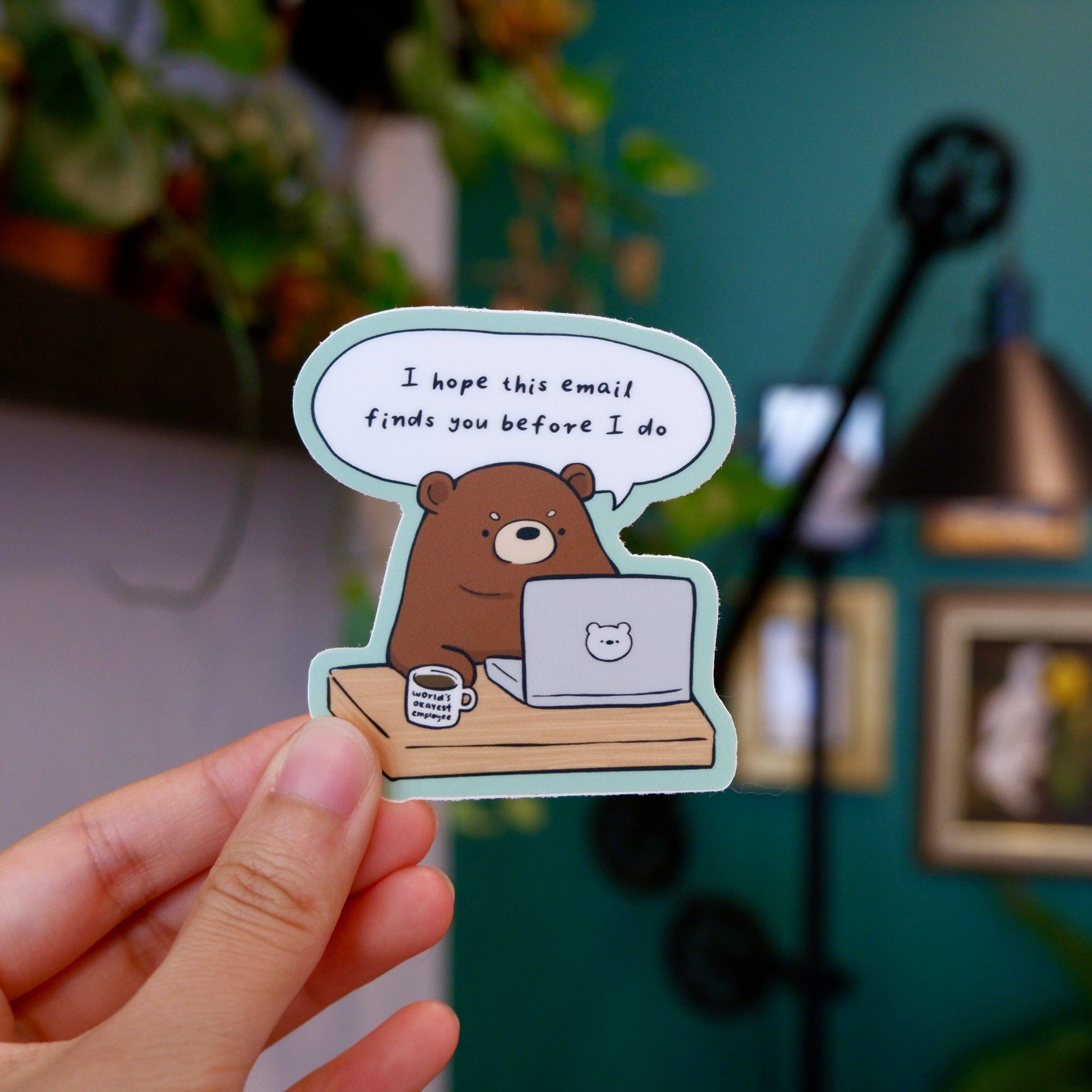 Corporate Bear Sticker