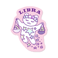 Libra Die-Cut Sticker