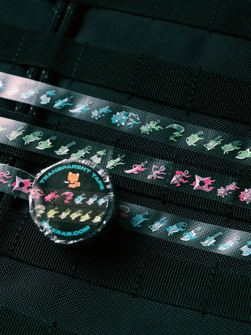 Pikarar Washi tape (clear) | Weapons