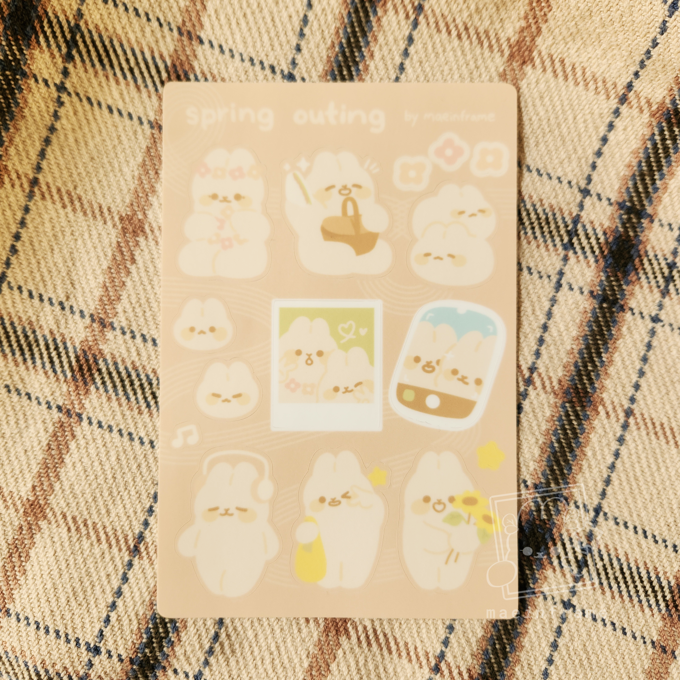 Spring outing | sticker sheet