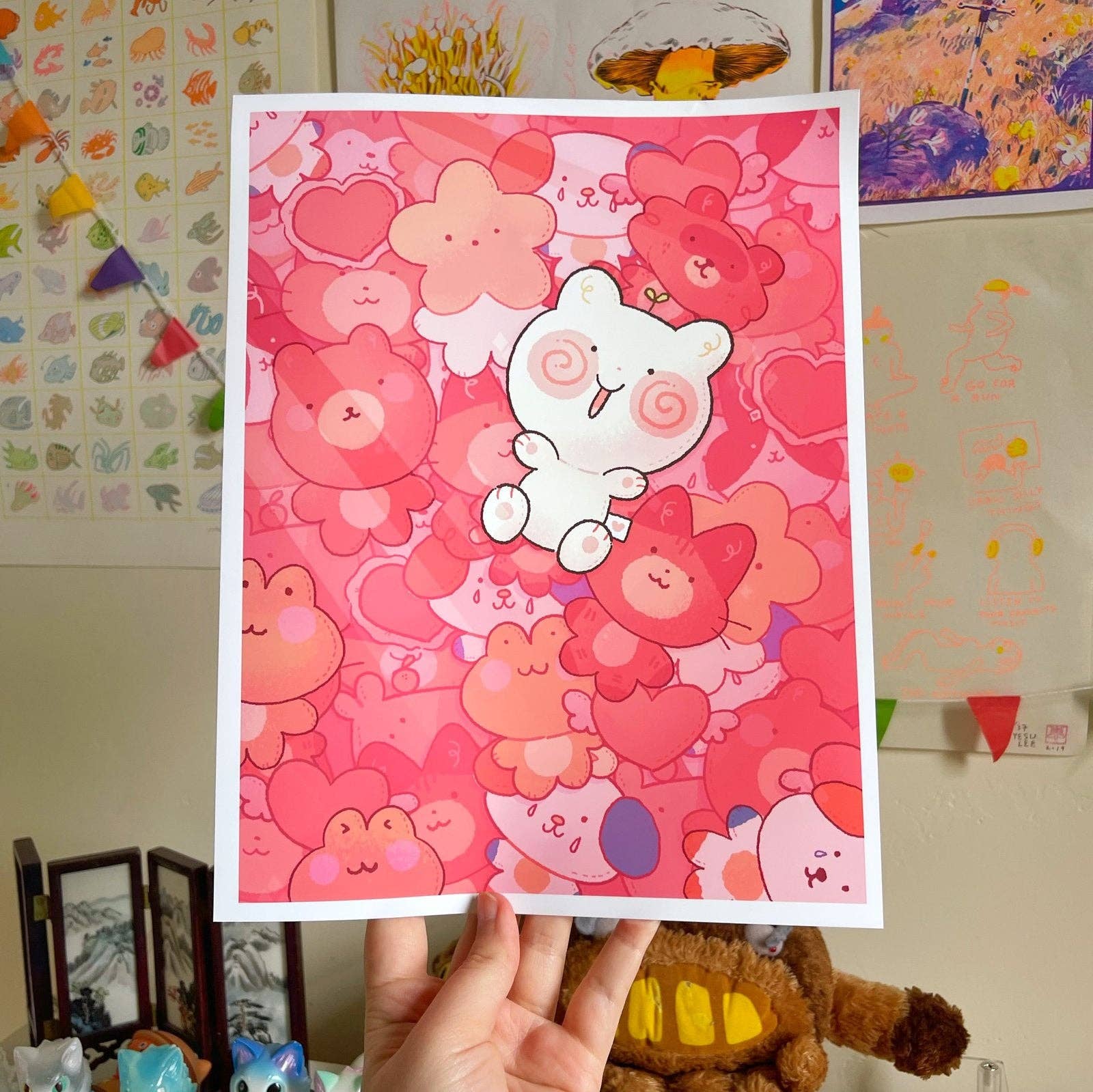 Plushie Pile! Print