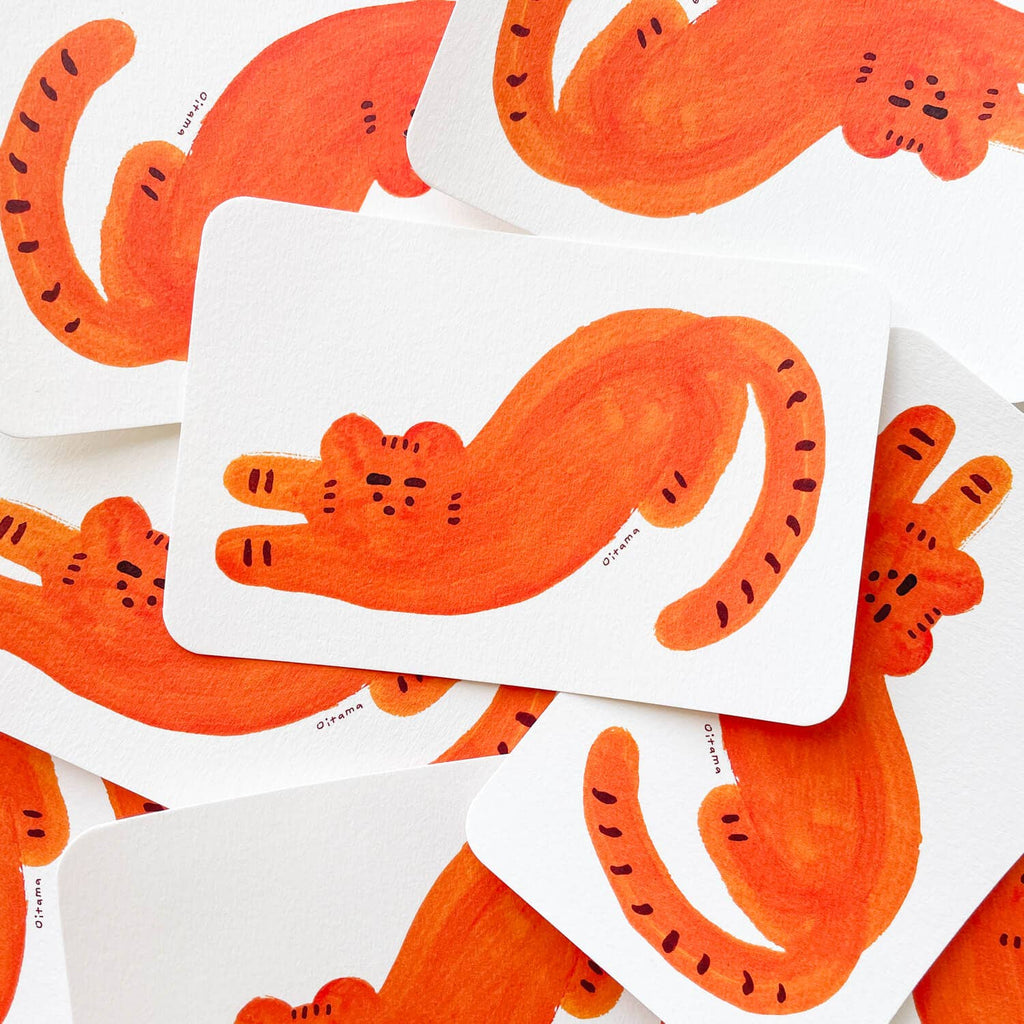 Postcard - Tiger