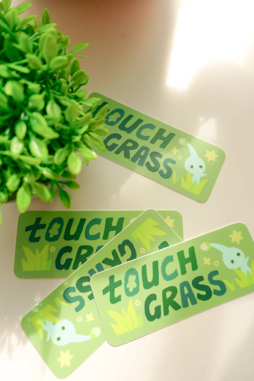 Pikmin touch grass
