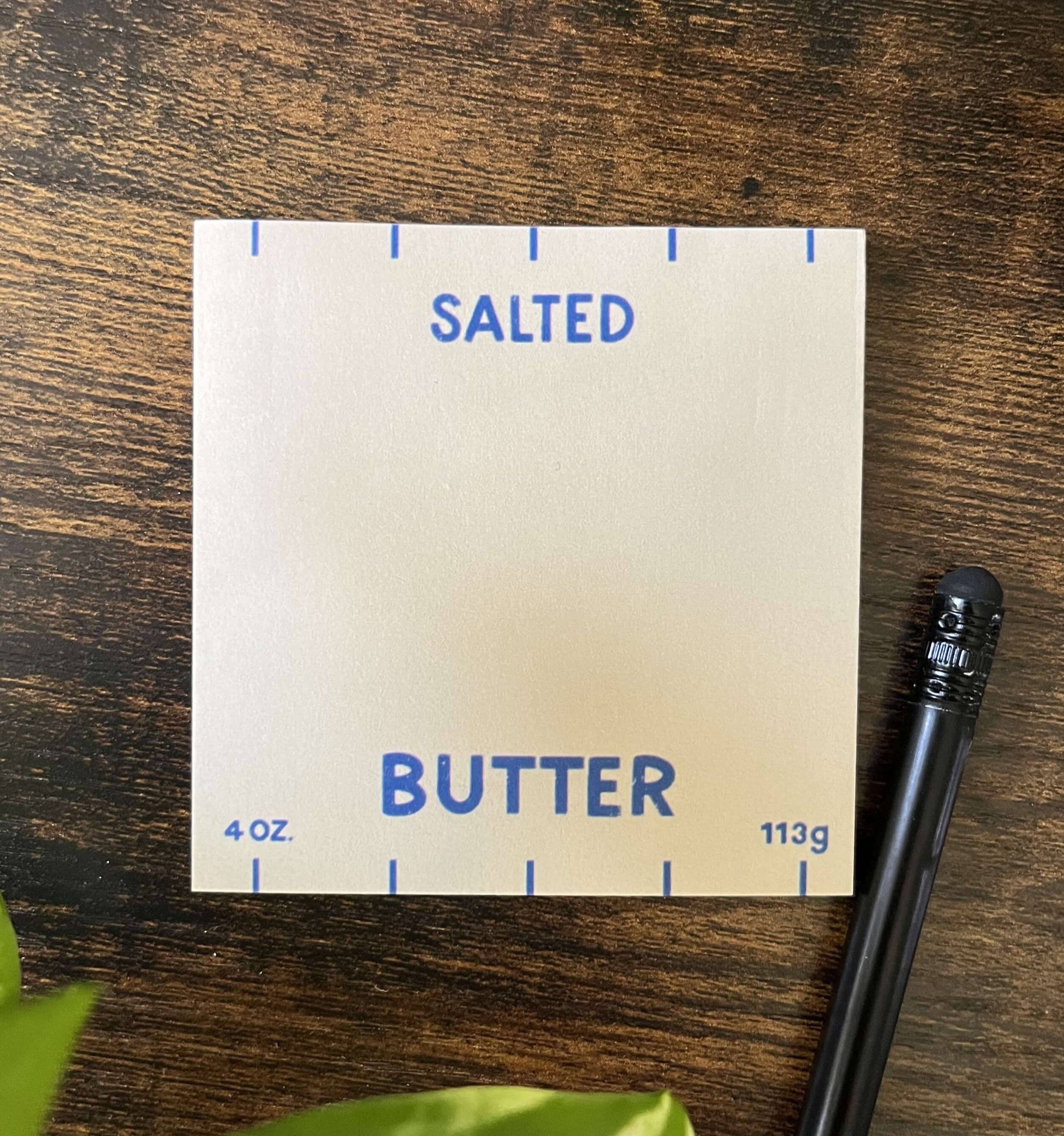 Salted Butter Sticky Notes