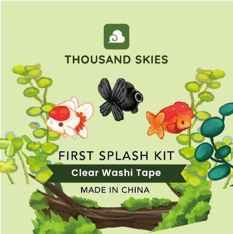 PET Tape - First Splash Kit - Goldfish