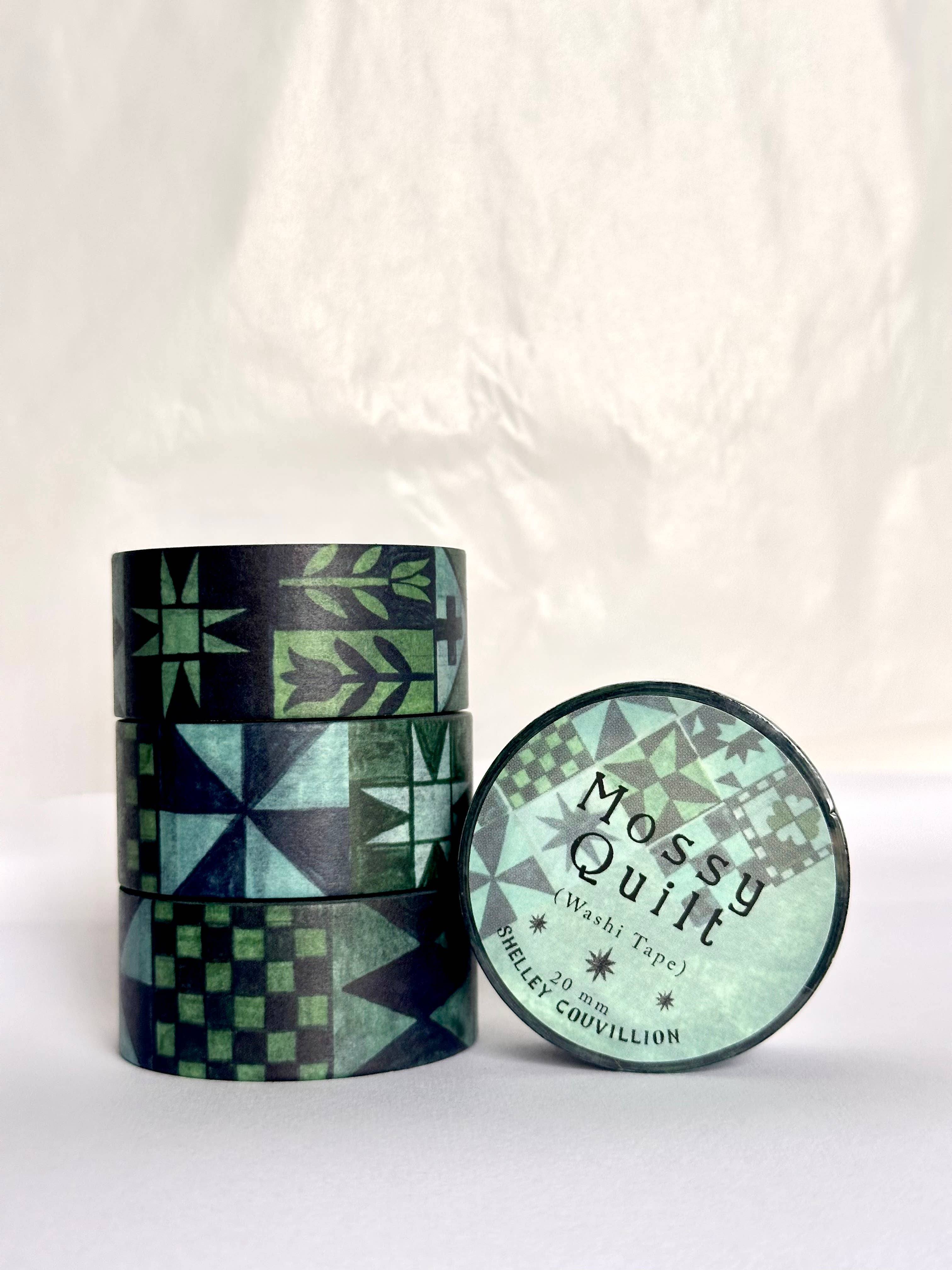 Mossy Quilt Washi Tape