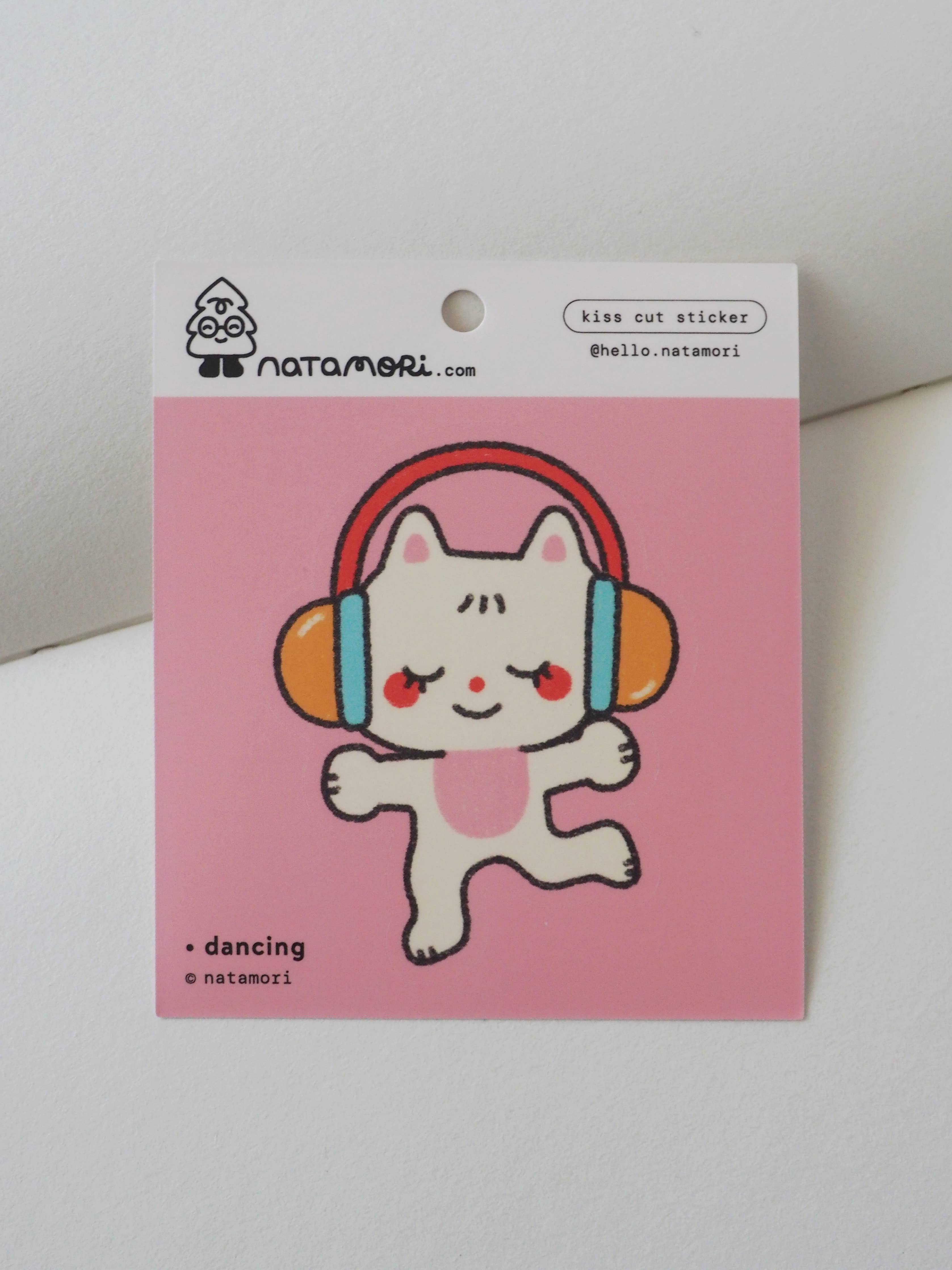 Dancing • Single Kiss Cut Vinyl Sticker