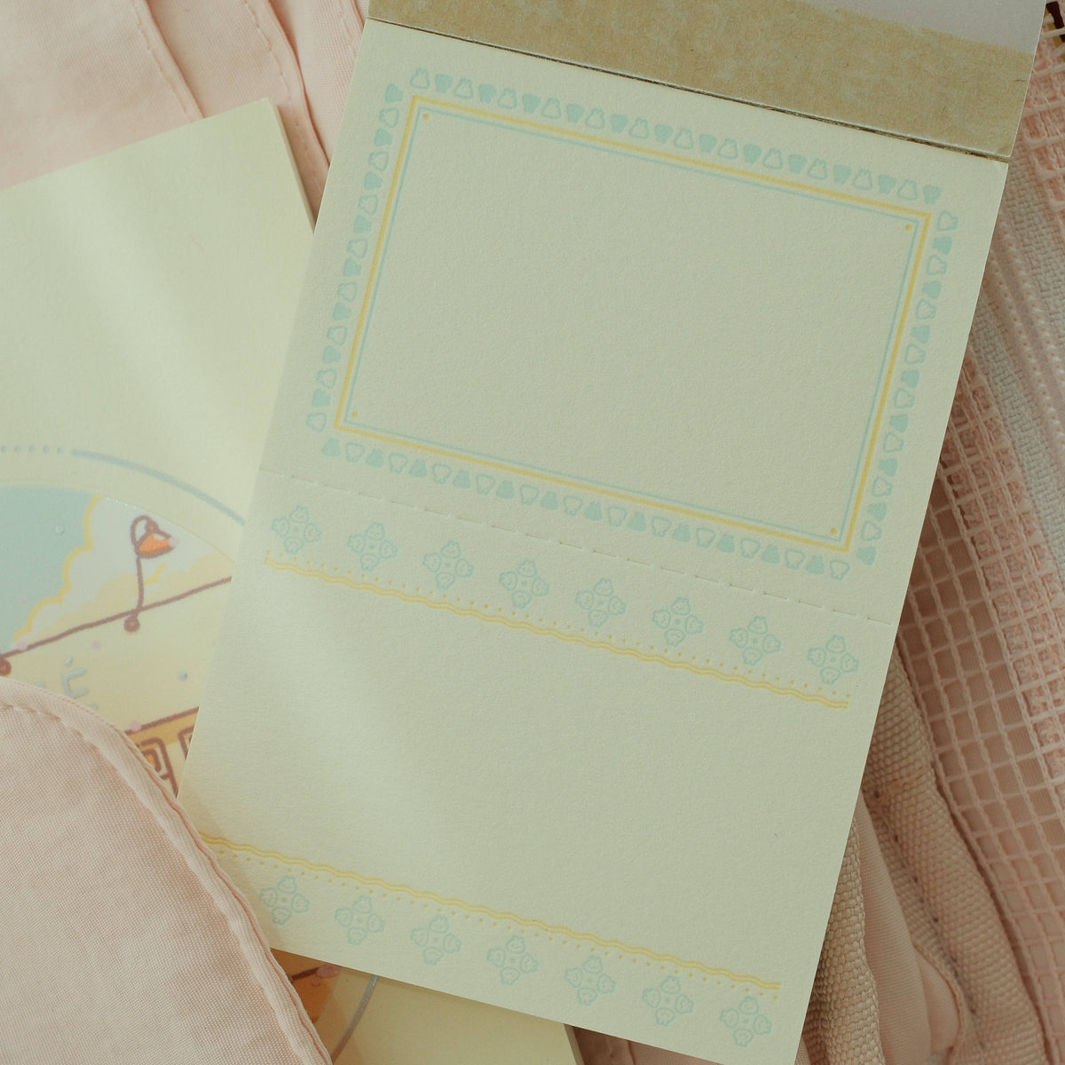 2jingis2jing Letterpress Memo Pad