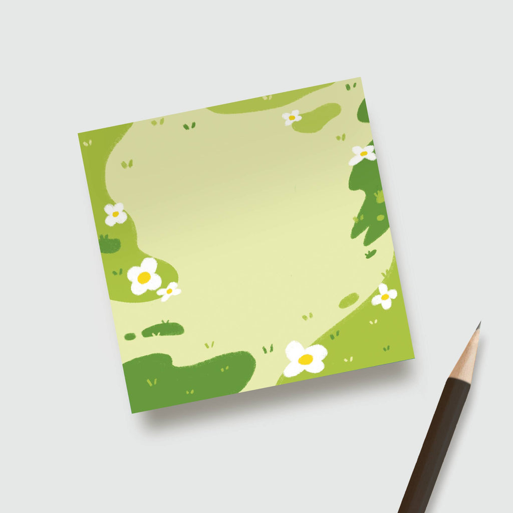 Grassy Sticky Notes