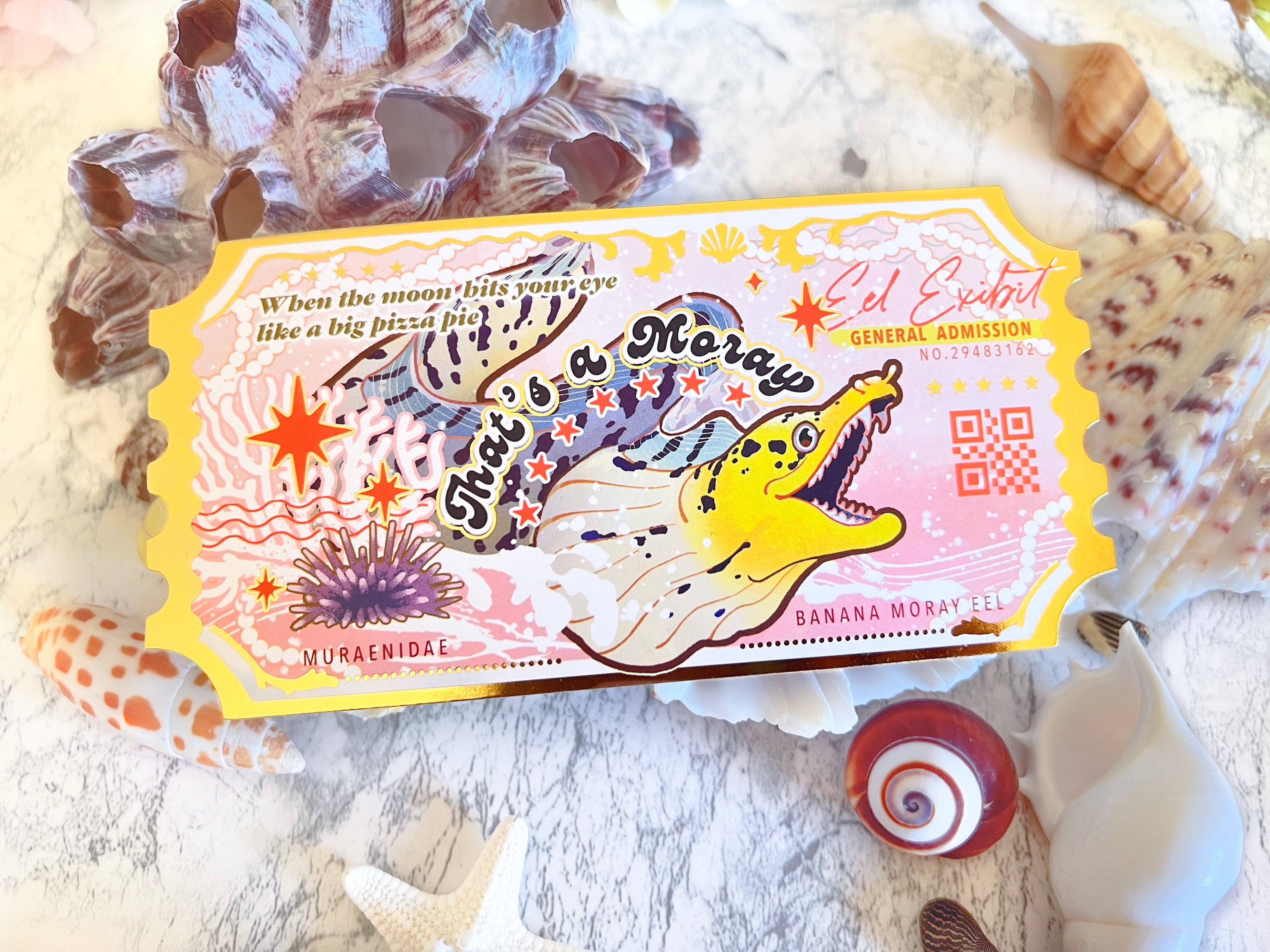 Coral Ticket Postcard