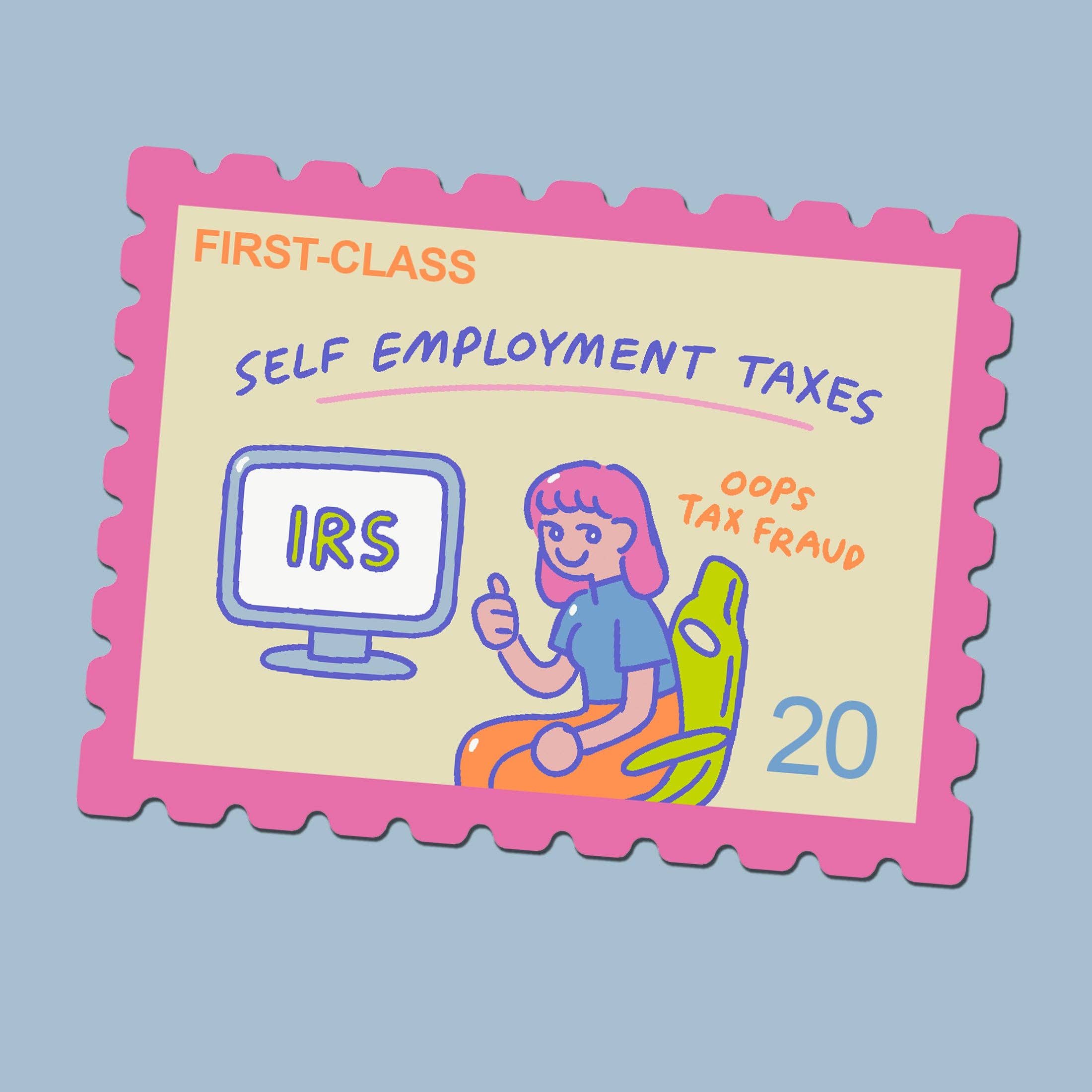 Artist Responsibilities Stamp Sticker Sheet