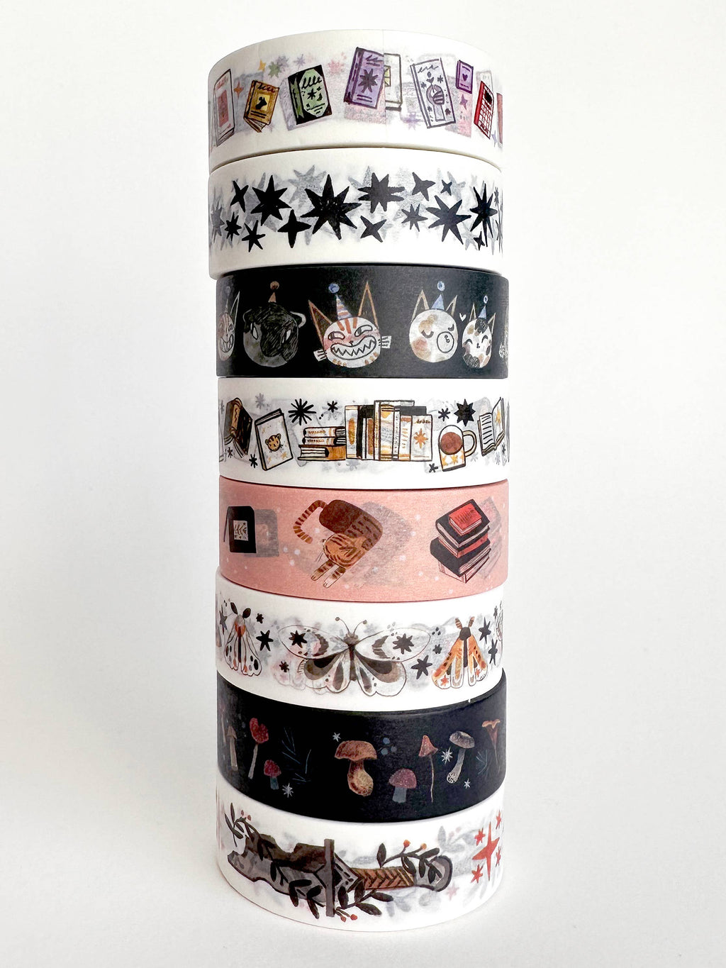 Neutral Books Washi Tape