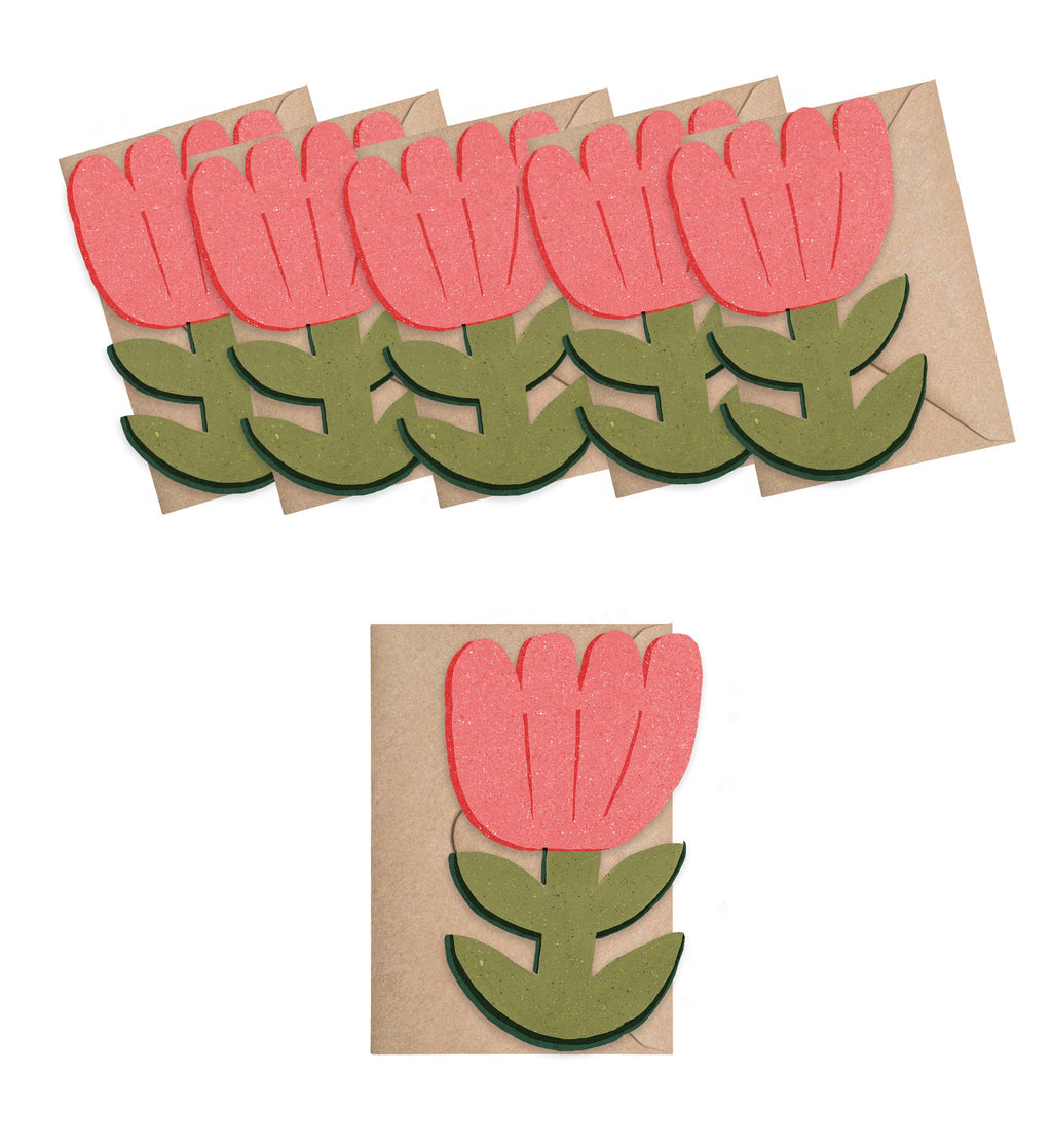 Blooming Flower Mini Cards - box of 6