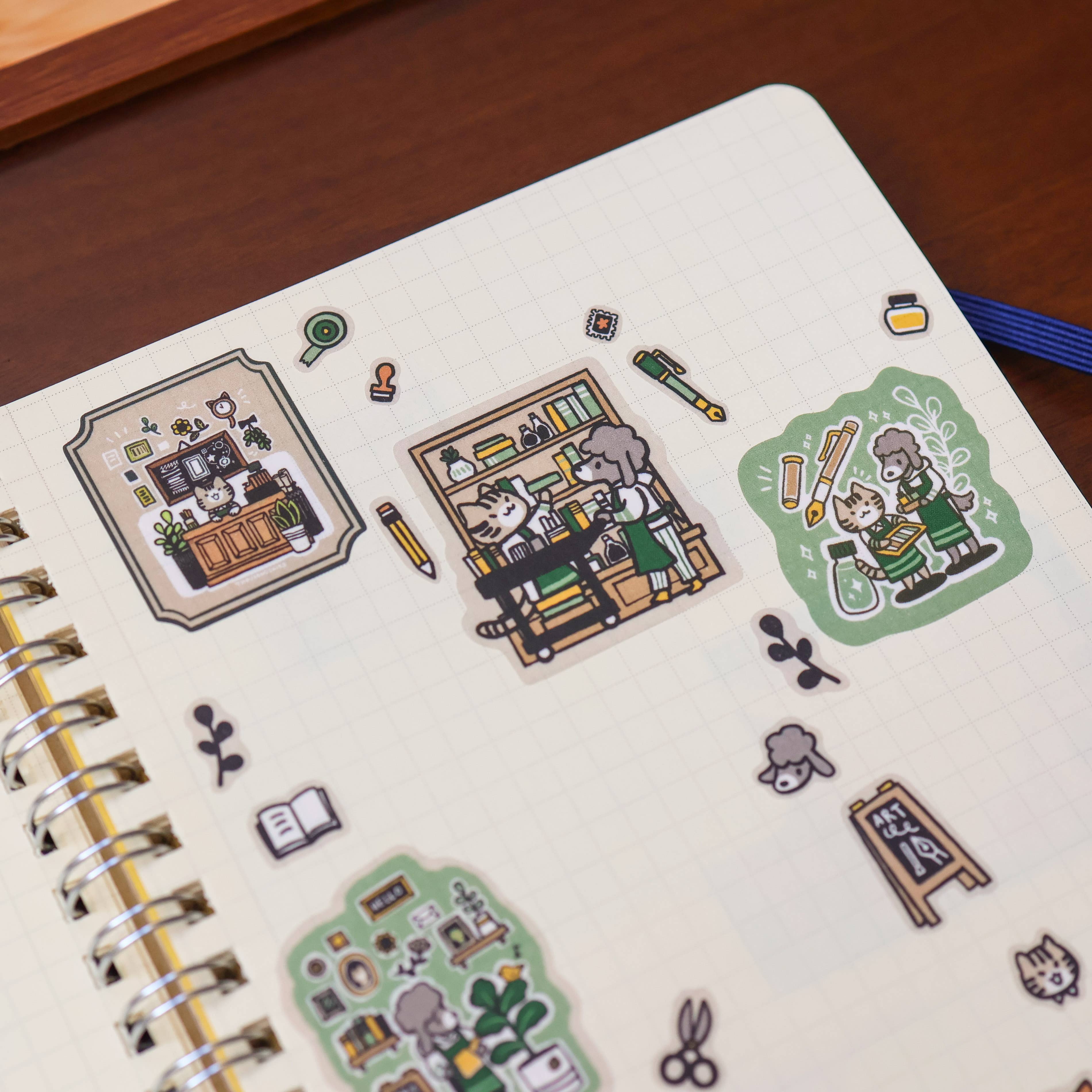 Sticker Sheet (Washi) - Stationery Store
