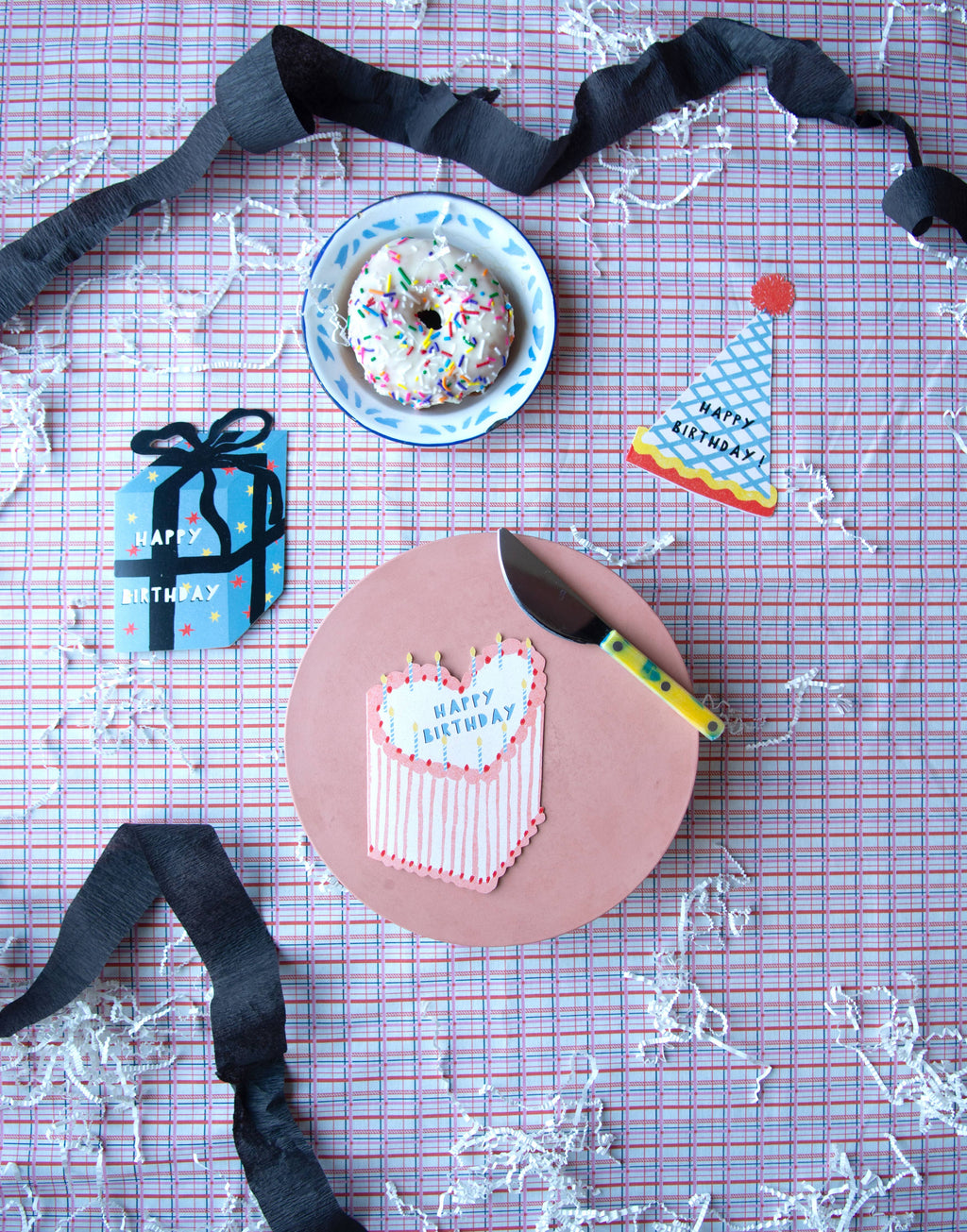 Heart Cake Mini Cards - Box of 6