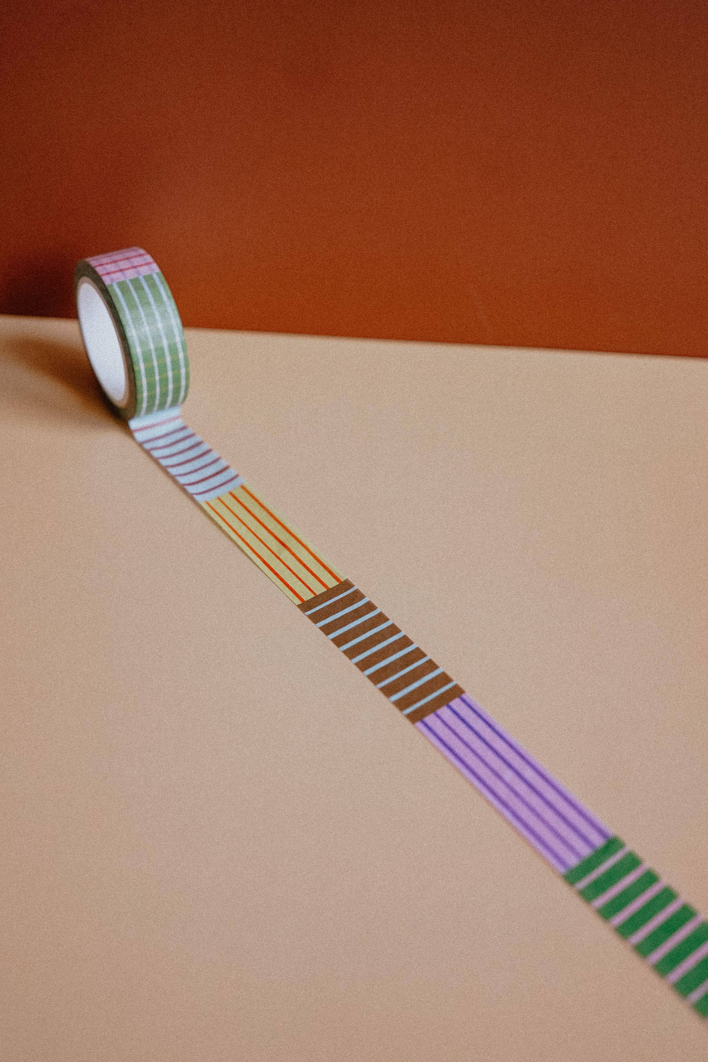 Colorful Stripes Washi Tape