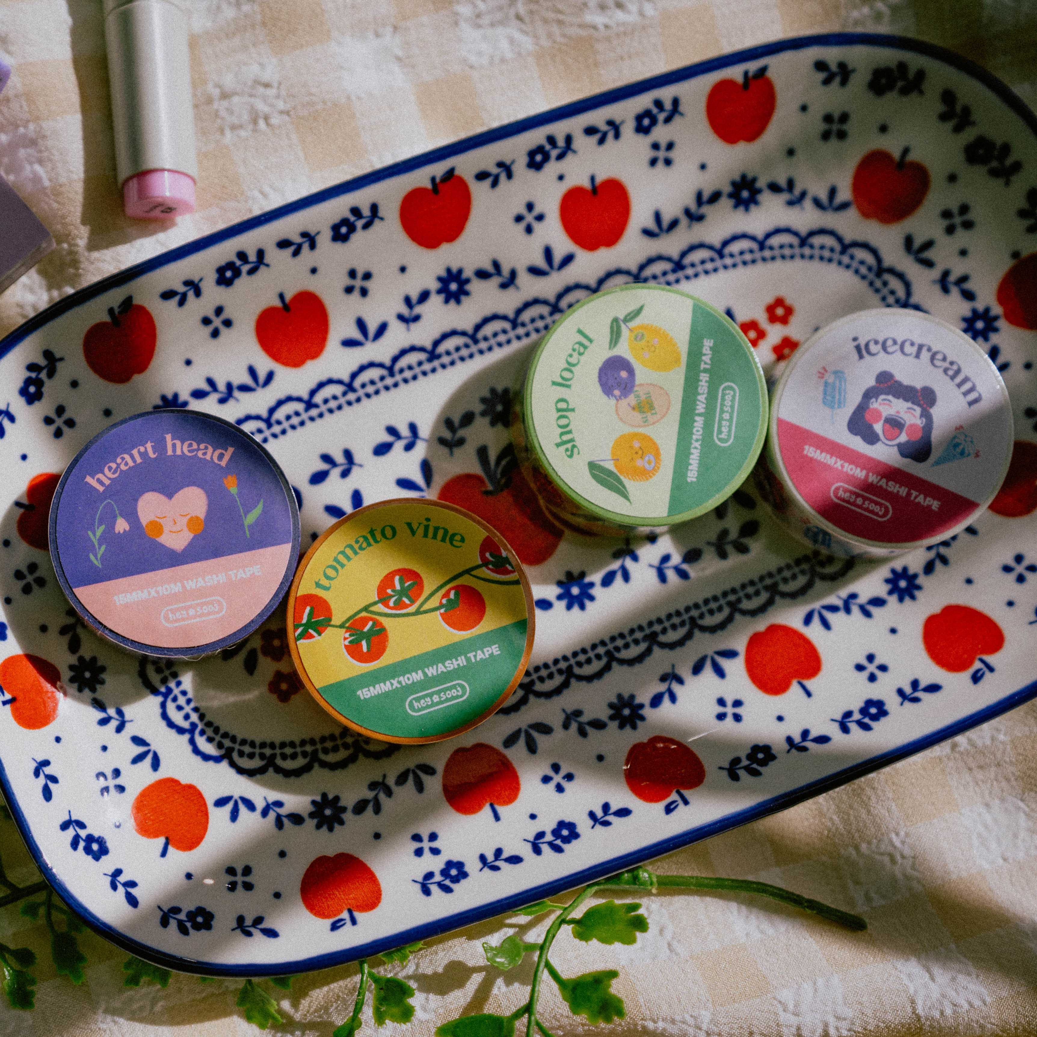 Tomato Vine Washi Tape