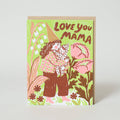 Love You Mama Gnome Greeting Card by Phoebe Wahl