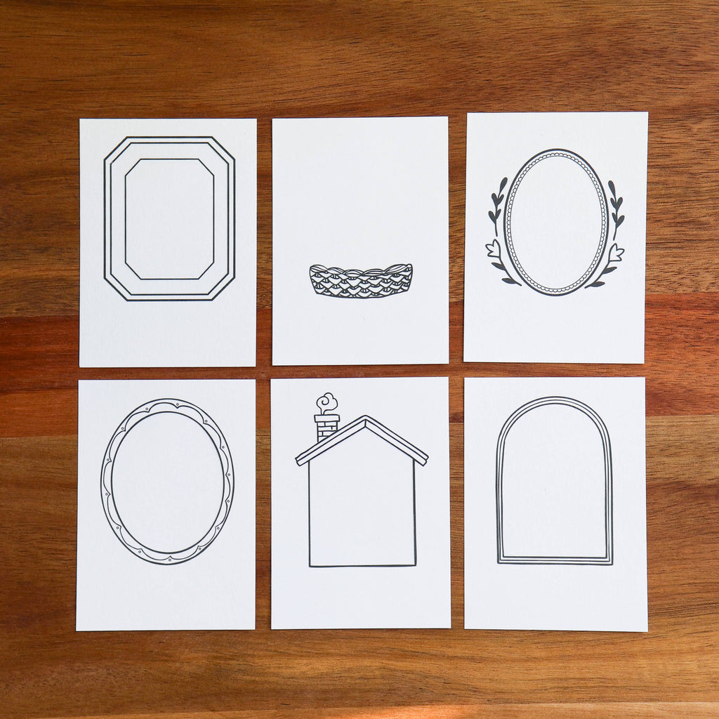 Flower Tales Ink Cards