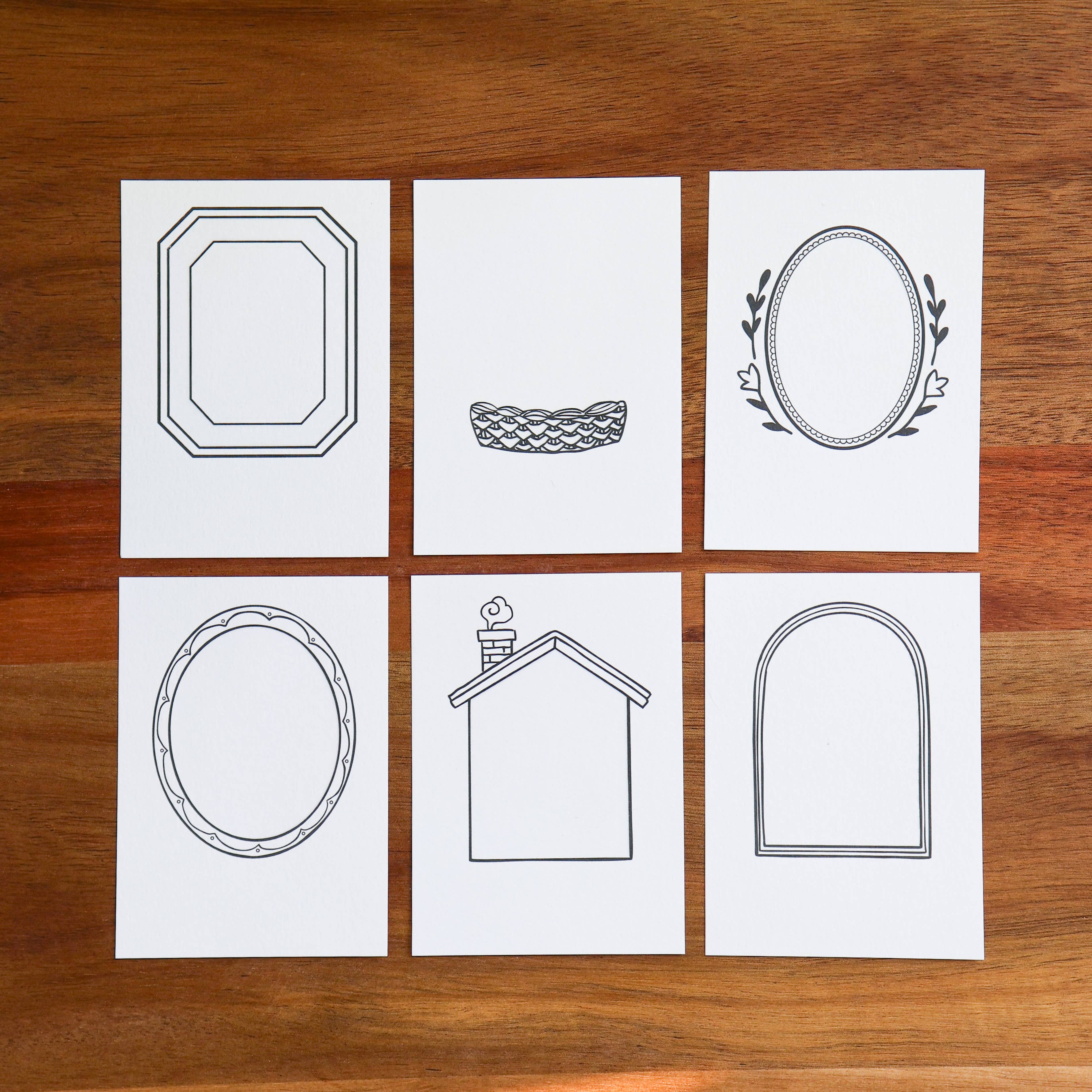 Flower Tales Ink Cards