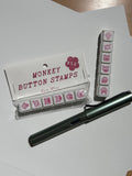 Monkey Button Stamps