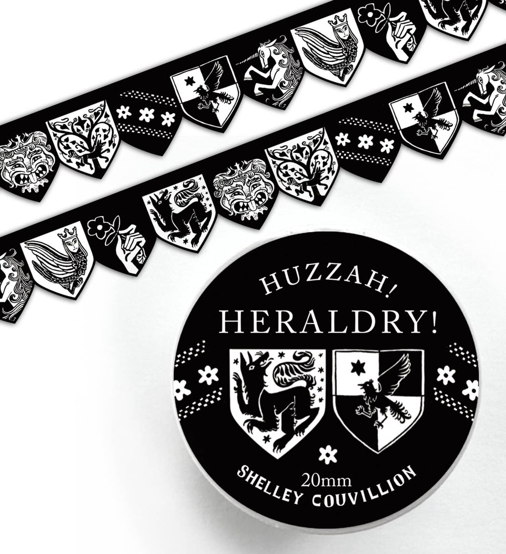 Medieval Huzzah Heraldry Washi Tape