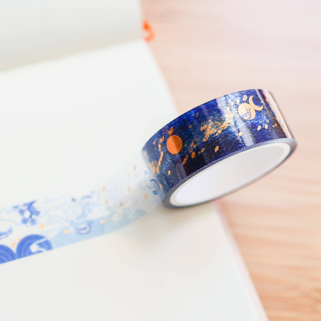 PET Tape - (Foil) Blue Shragon and Drimpy