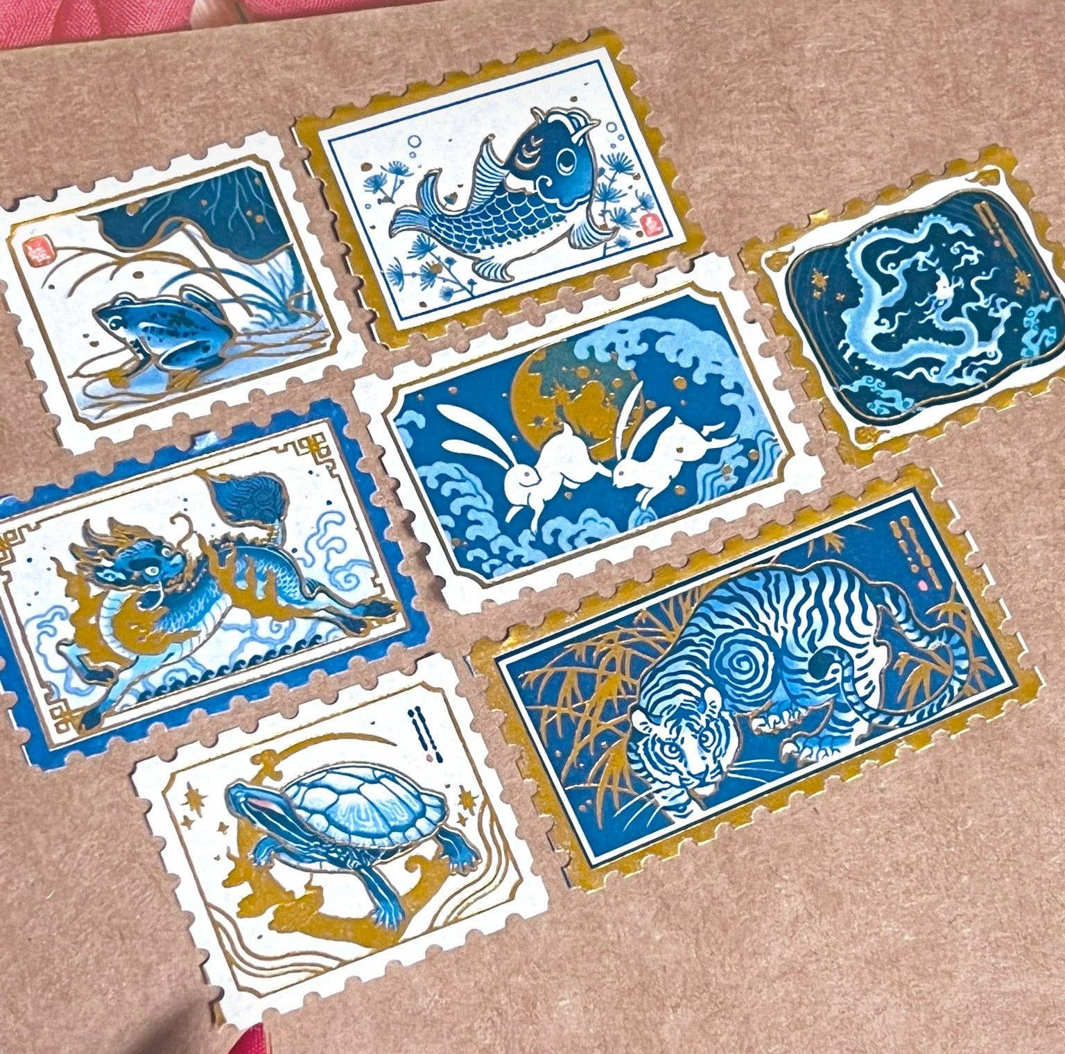 Porcelain Stamp Washi Tape