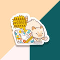 Vinyl Sticker Laptop - Cat