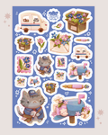 Happy Mail Vinyl Sticker Sheet