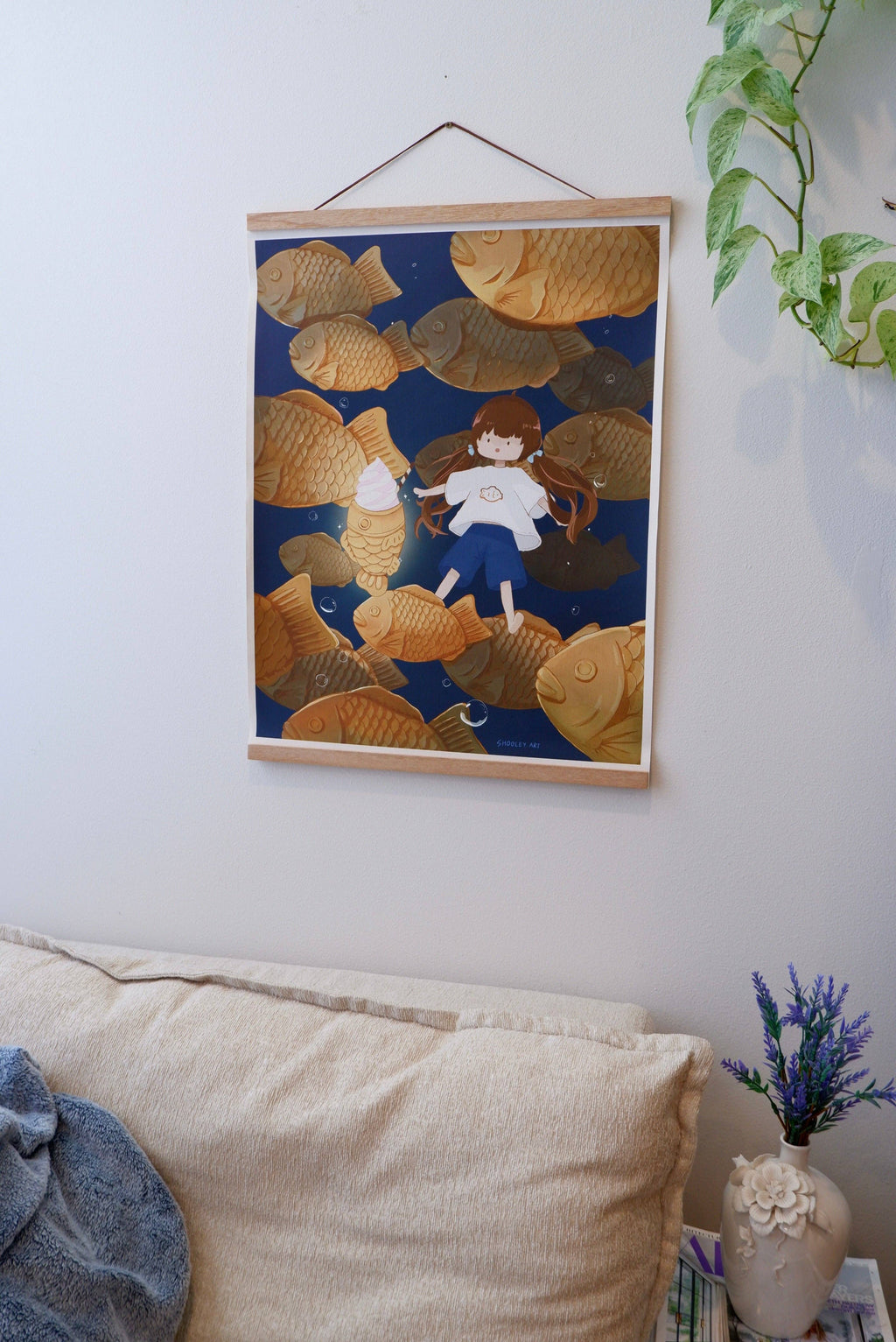 Taiyaki discovery art print
