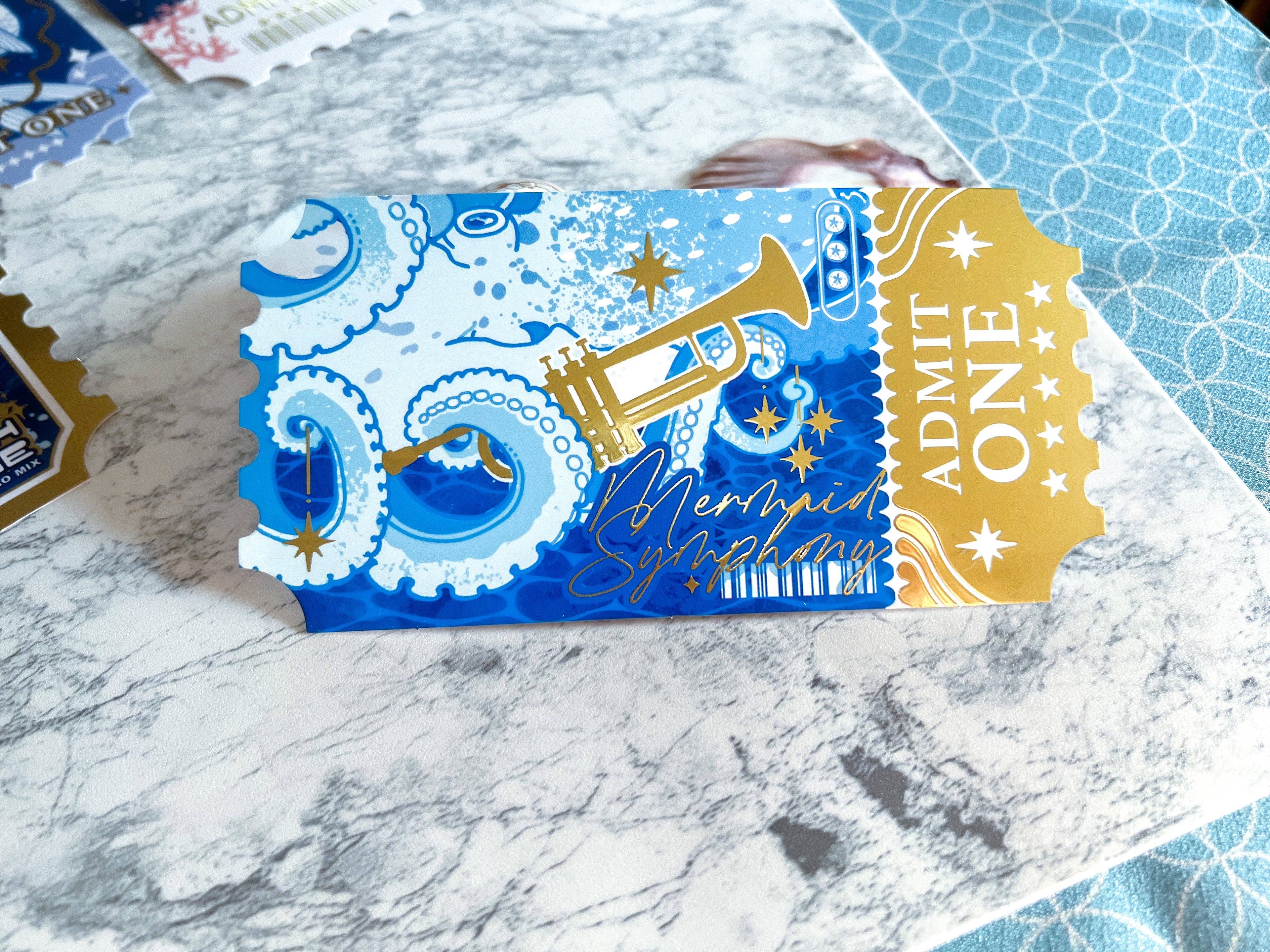 Salt Water Ticket Postcard