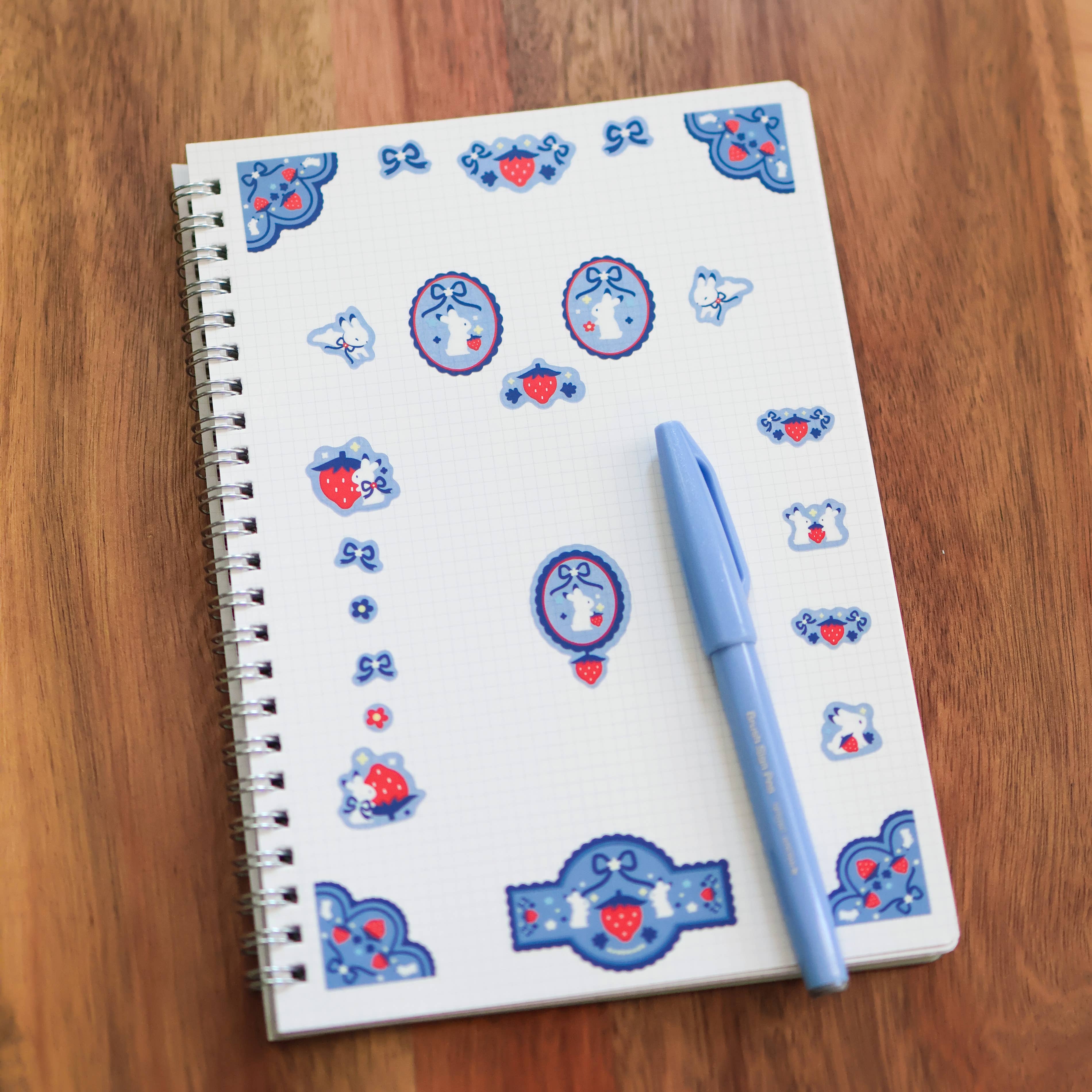 Strawberry Medley Sticker Sheet